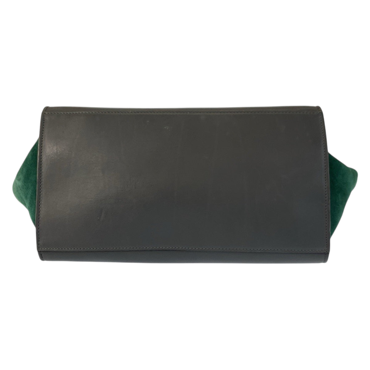 23465
CELINE Celine Trapeze Burgundy Gray Green Leather / Suede U-MP-0112 Handbag Shoulder Bag 2way Women's ABP44