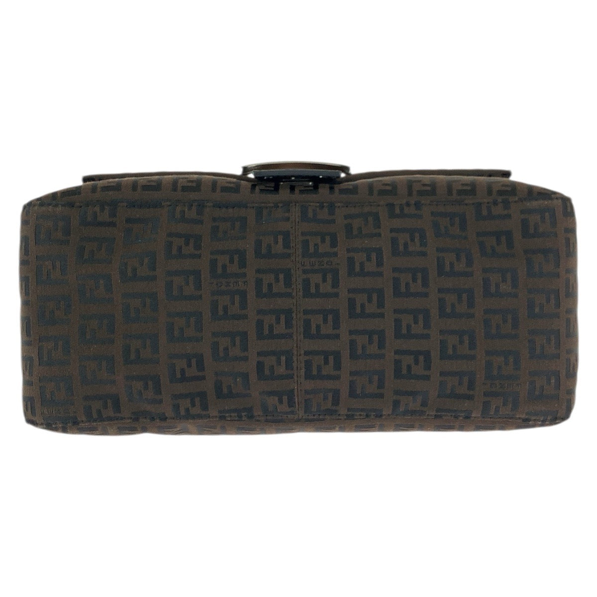 23497
FENDI フェンディ ヴィンテージ マンマバケット ズッキーノ ダークブラウン ガンメタ金具 ナイロン / レザー 8BR001 ショルダーバッグ ハンドバッグ レディース ABP88