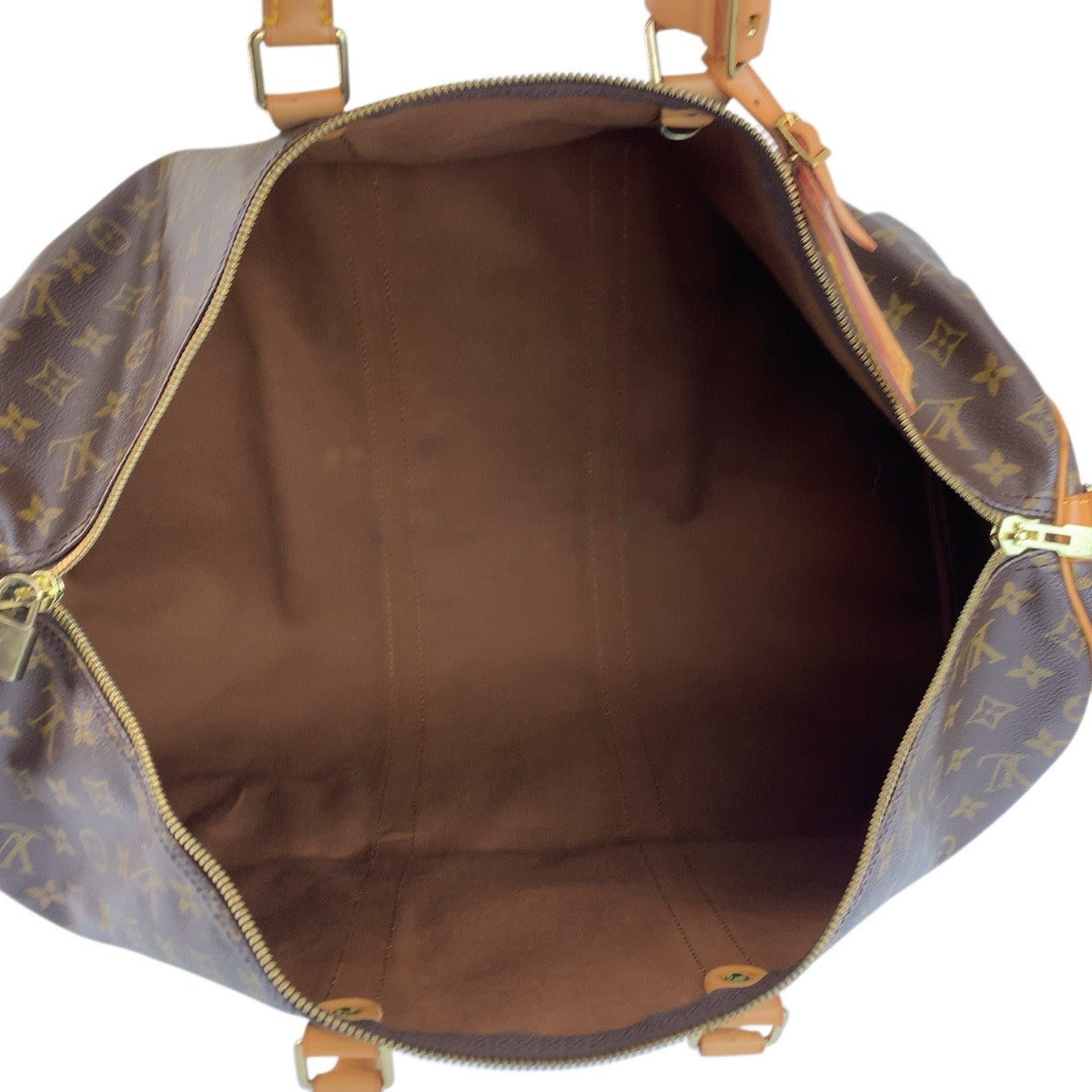 23567
LOUIS VUITTON Monogram Keepall Bandouliere 55 Brown Gold Hardware PVC / Leather M41414 Boston Bag Shoulder Bag Ladies ABP120