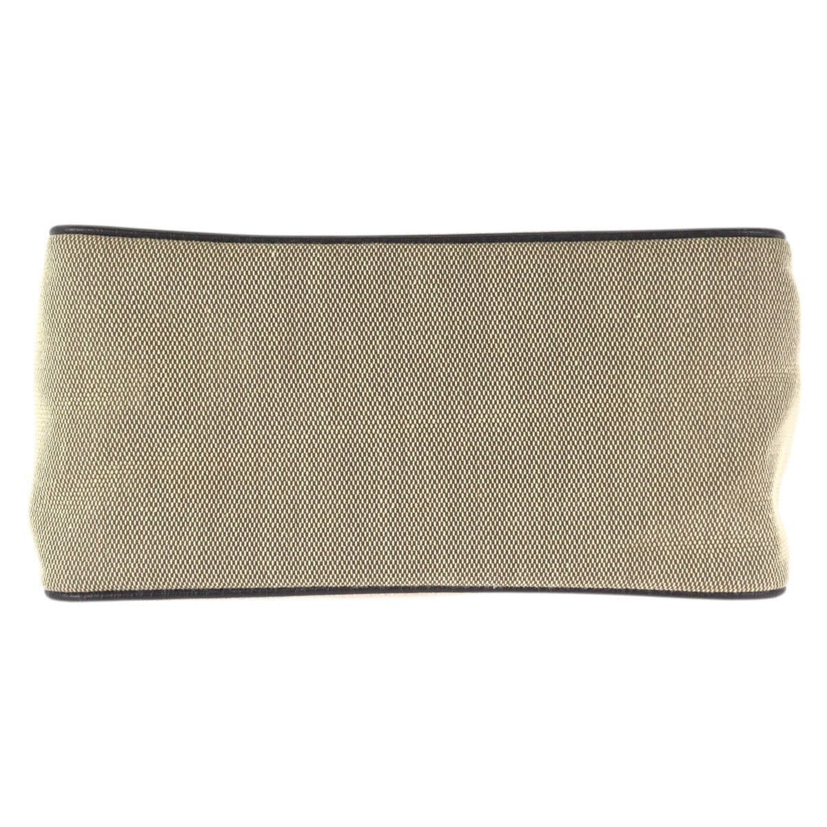23582
GUCCI GG Sherry Line Beige Silver Hardware Canvas / Leather 106644 Handbag Accessory Pouch Women's A35
