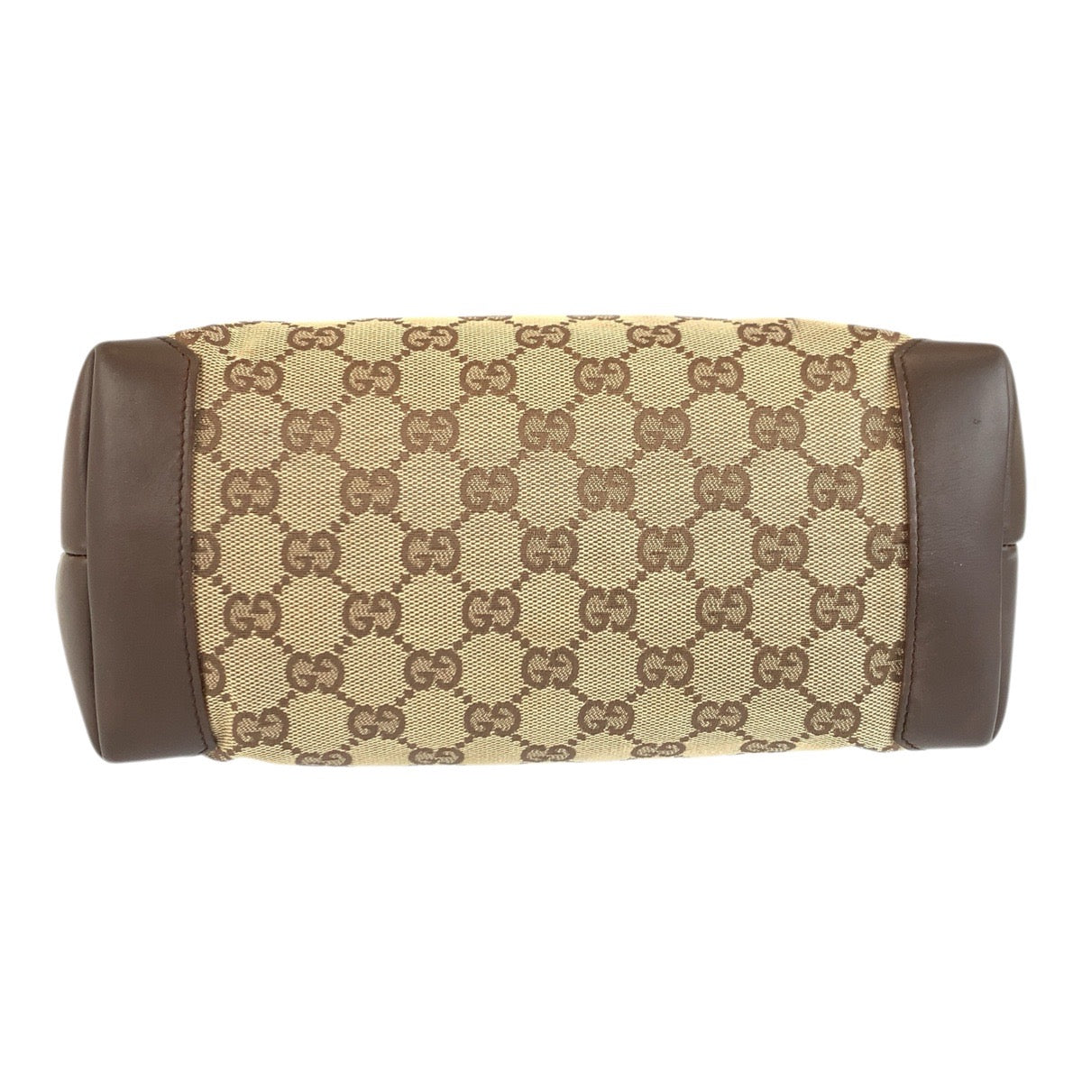 23635
GUCCI グッチ ブラウン ベージュ GGキャンバス / レザー 019 0402 トートバッグ ショルダーバッグ レディース AB30