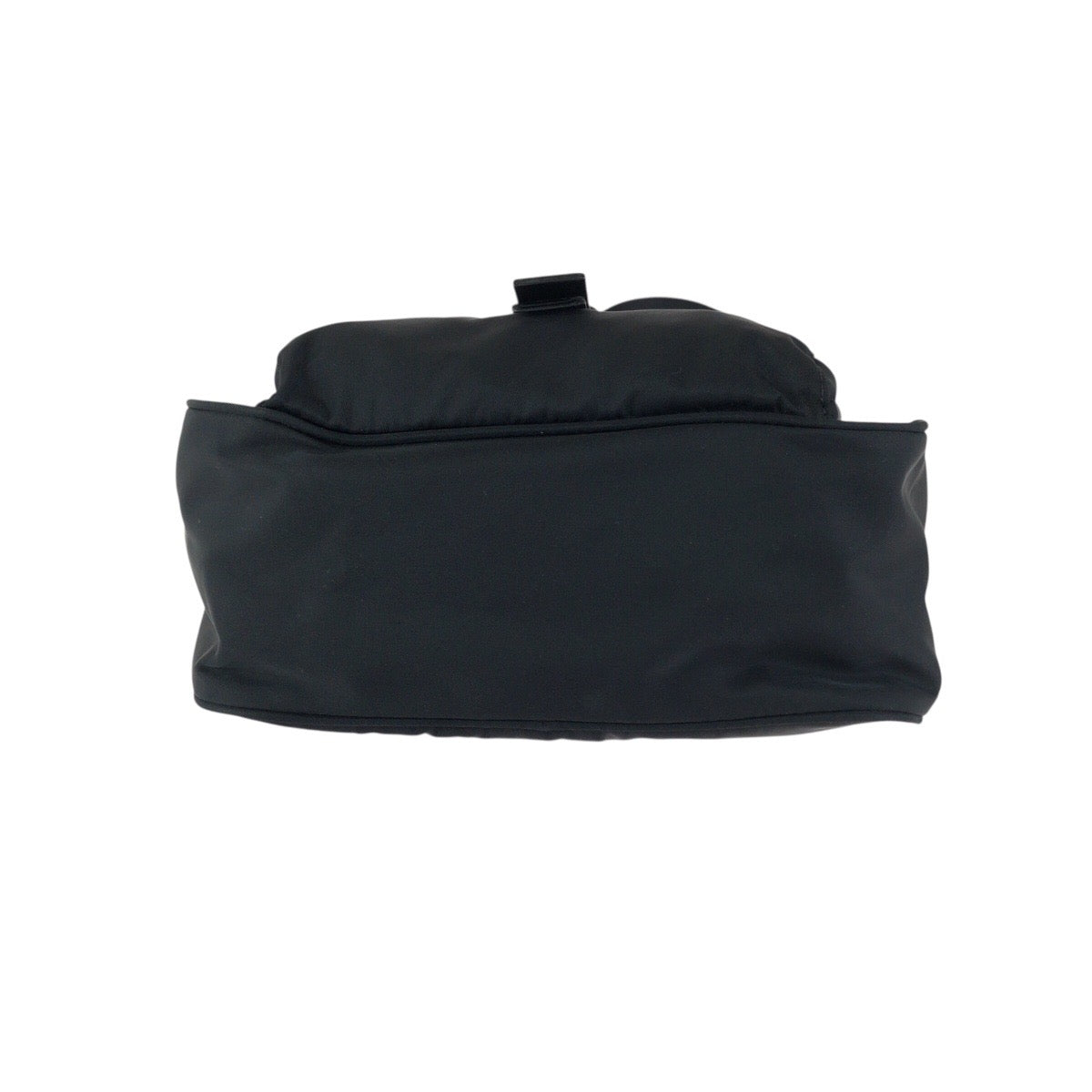 23709
PRADA Tessuto Triangle Logo Plate Black Silver Hardware Nylon / Leather Shoulder Bag Messenger Bag Unisex Ladies ABP52