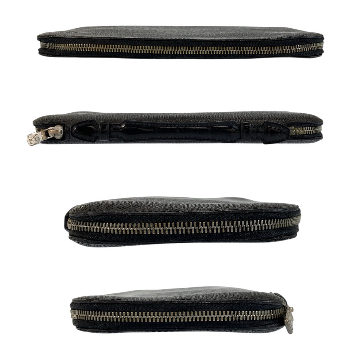23727
LOUIS VUITTON ルイヴィトン タイガ オーガナイザー アトール ブラック 黒 シルバー金具 レザー M30652 長財布 オーガナイザー メンズ ABP28