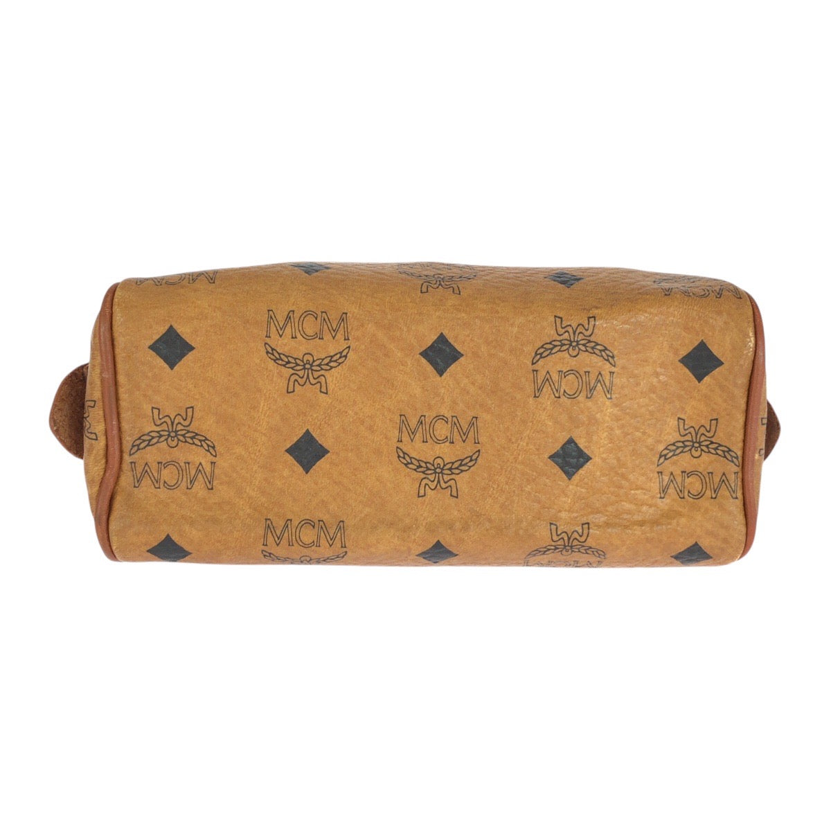23769
MCM エム シー エム ヴィセトス コニャック ブラウン ゴールド金具 レザー ハンドバッグ ショルダーバッグ 2way レディース ABP22