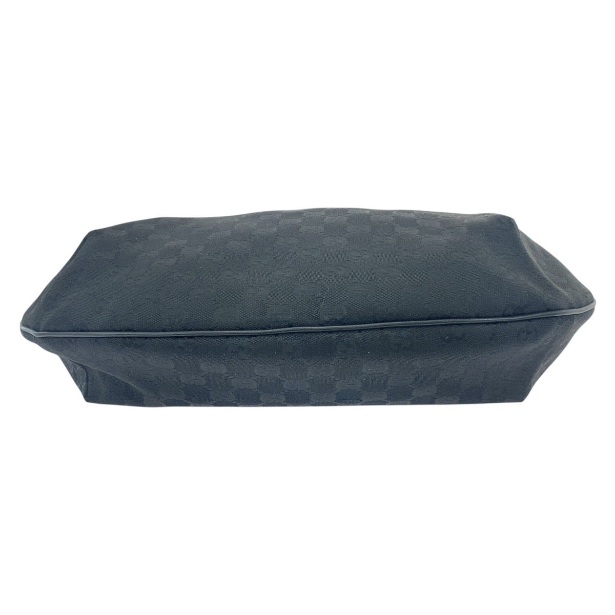 23966
GUCCI グッチ ブラック 黒 シルバー金具 GGキャンバス / レザー 189752 斜め掛け ショルダーバッグ レディース AB20