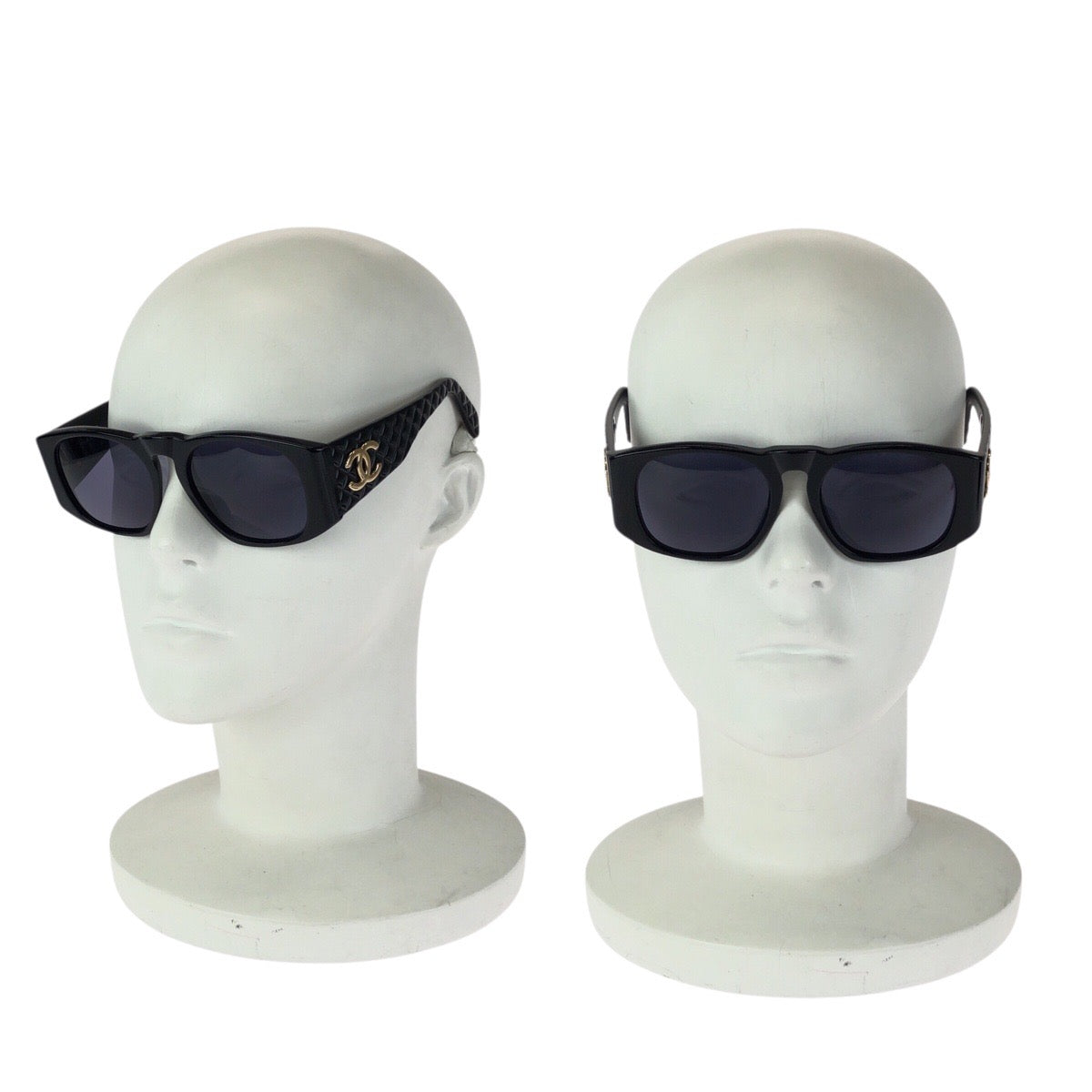 24007
CHANEL シャネル マトラッセ ココマーク ブラック 黒 ゴールド金具 プラスチック / メタル 01450 94305 サングラス メガネ 男女兼用 ウェリントン レディース A28