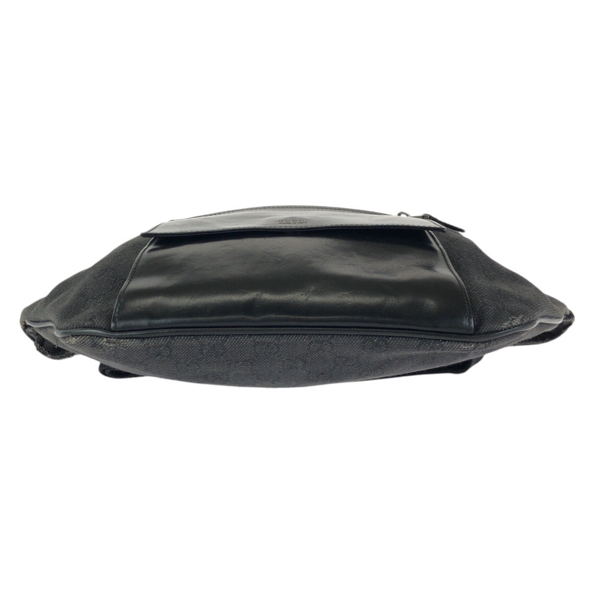 24110
GUCCI Black GG Canvas / Leather 101679 Body Bag Shoulder Bag Men's AB28