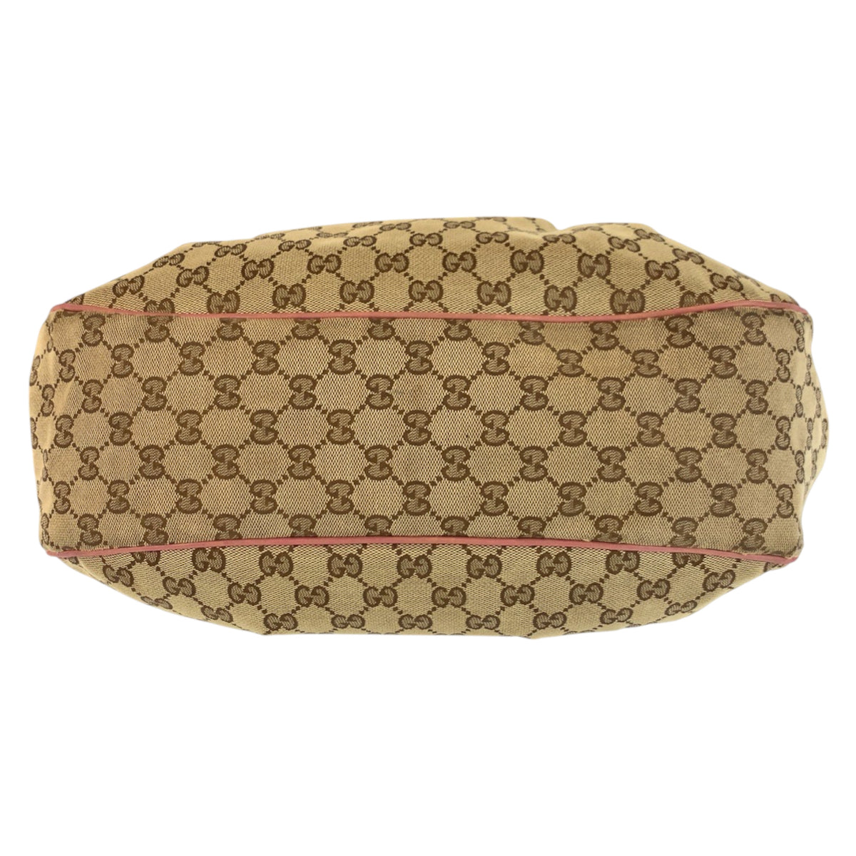 24125
GUCCI グッチ スーキー ベージュ ピンク ゴールド金具 GGキャンバス / レザー 232955 ショルダーバッグ レディース AB35