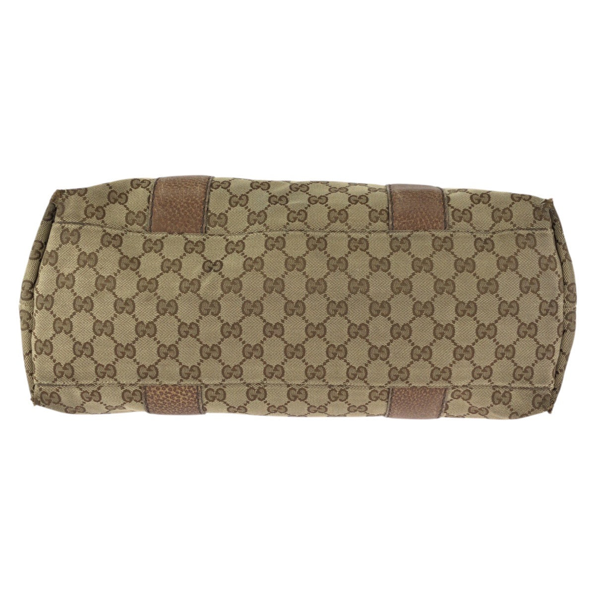 24127
GUCCI Bamboo Beige Brown Silver Hardware GG Canvas / Leather 232947 Tote Bag Shoulder Bag Ladies AB30