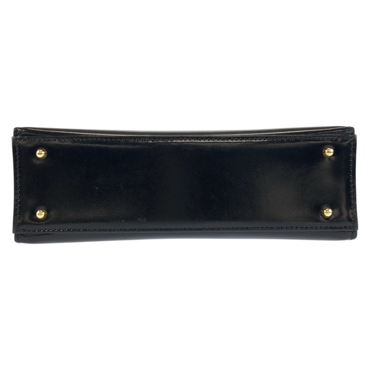 24219
VERSACE ヴェルサーチ サンバースト ブラック 黒 ゴールド金具 エナメル ショルダーバッグ トートバッグ レディース ABP44