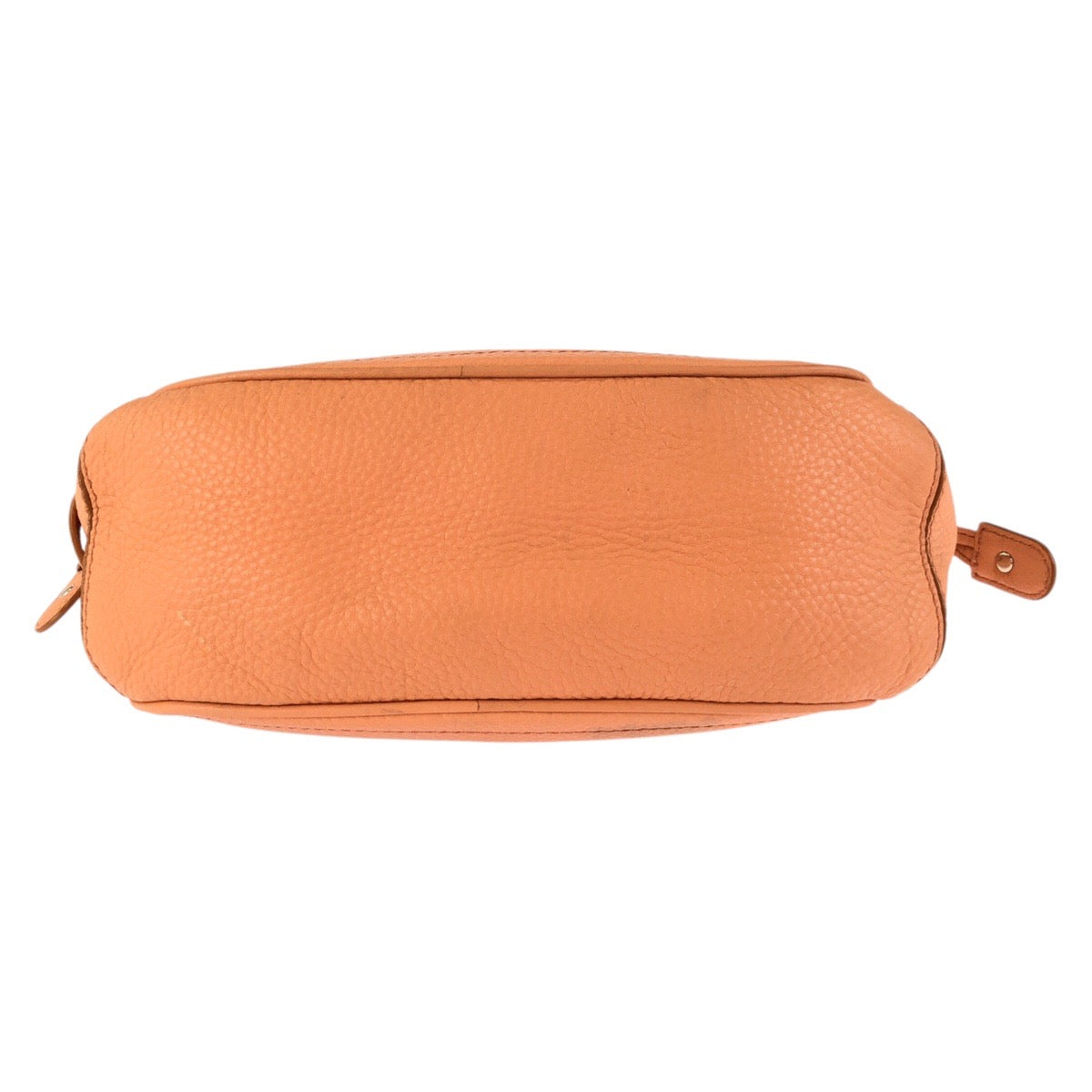 24226
COLE HAAN 2-Way Orange Silver Hardware Leather Handbag Shoulder Bag Ladies ABP8