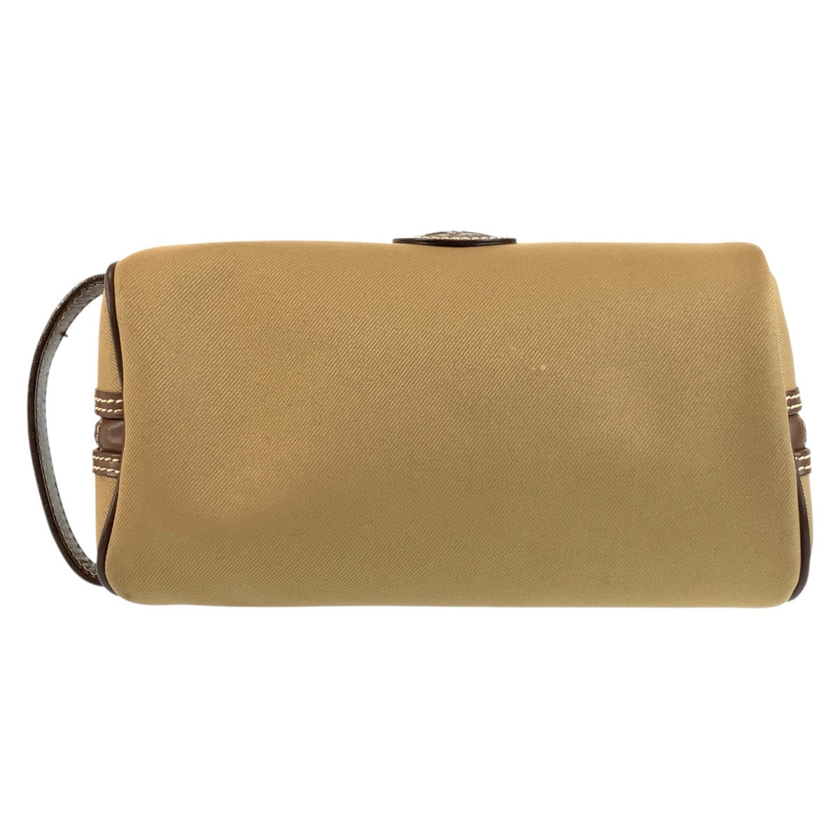 24285
HUNTING WORLD Safari Today Khaki Brown Canvas / Leather Clutch Bag Second Bag Men's ABP16