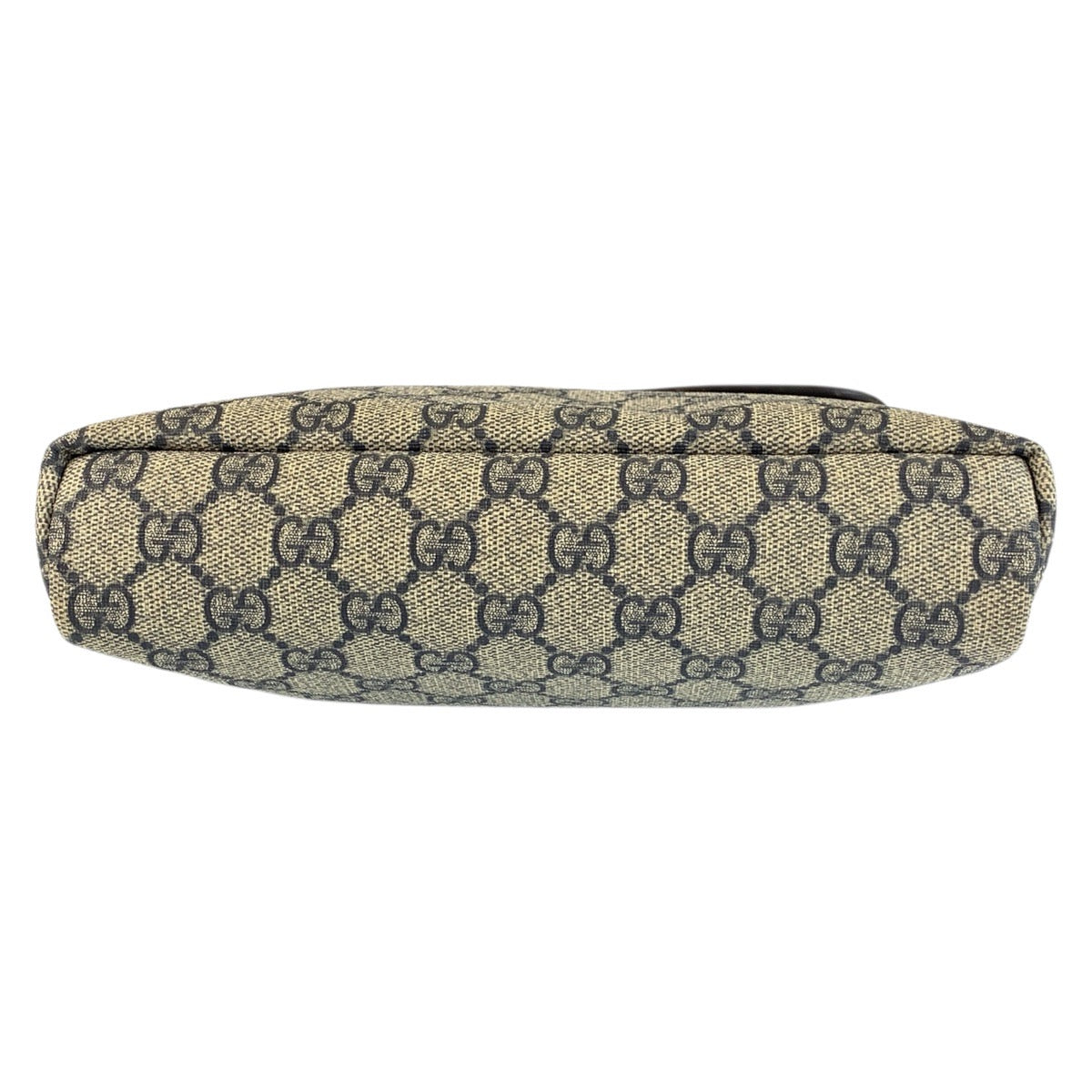 24321
GUCCI グッチ グレー ネイビー GGスプリームキャンバス 223666 ショルダーバッグ ポシェット レディース ABP42