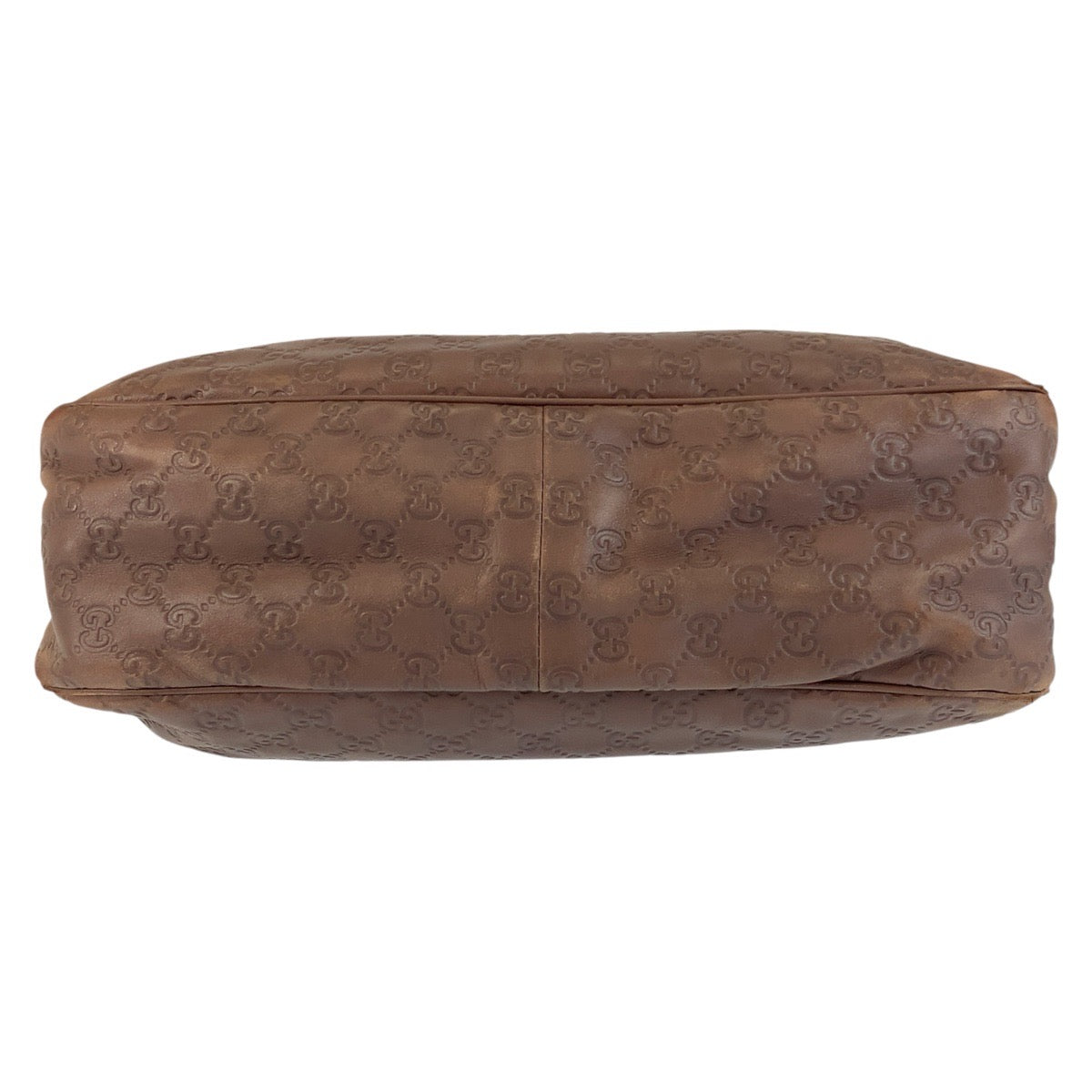 24363
GUCCI グッチ グッチシマ スーキー ブラウン ゴールド金具 レザー 296835 トートバッグ ハンドバッグ レディース AB28