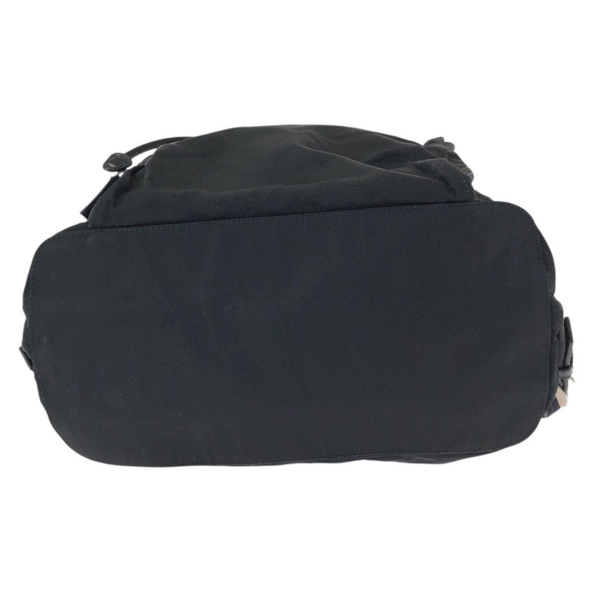 24368
PRADA プラダ テスート 三角ロゴプレート ブラック 黒 シルバー金具 ナイロン リュックサック バックパック レディース AB36