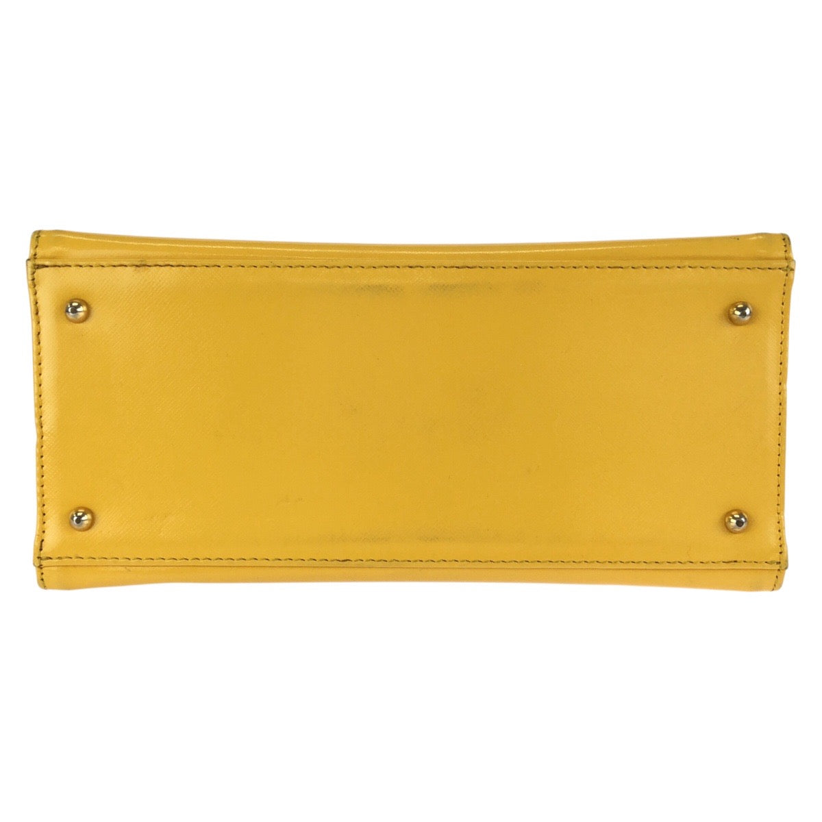 24418
VERSACE ヴェルサーチ ヴィンテージ サンバースト 2way イエロー ゴールド金具 レザー ハンドバッグ ショルダーバッグ レディース ABP42