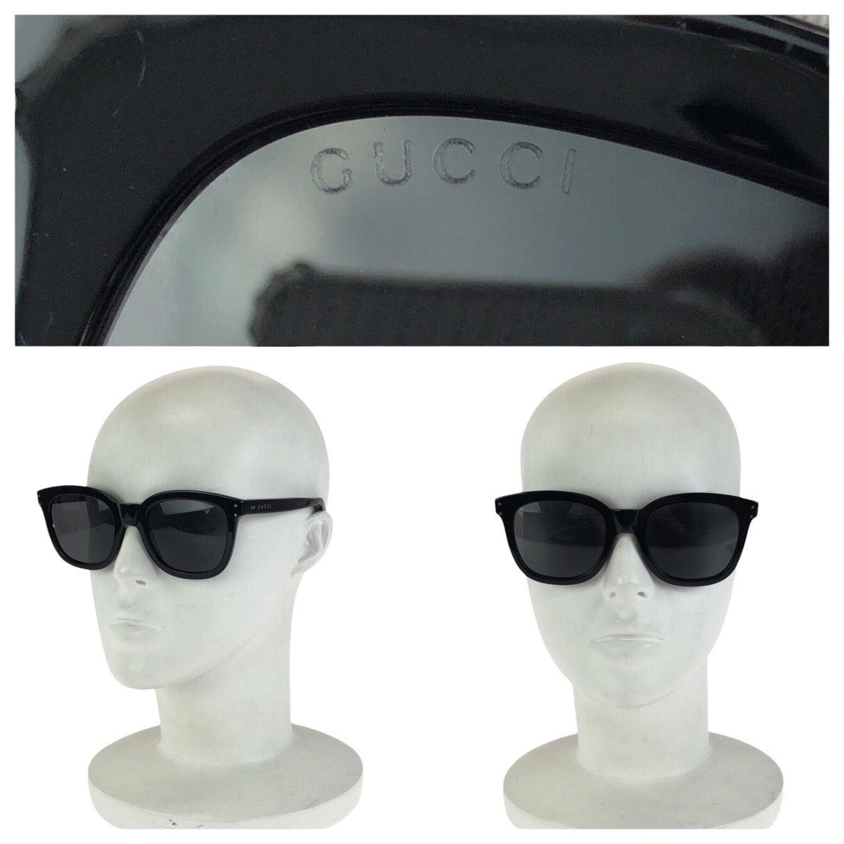 24443
GUCCI グッチ ロゴ ブラック 黒 シルバー金具 プラスチック GG0571S サングラス 男女兼用 スクエア レディース ABP7