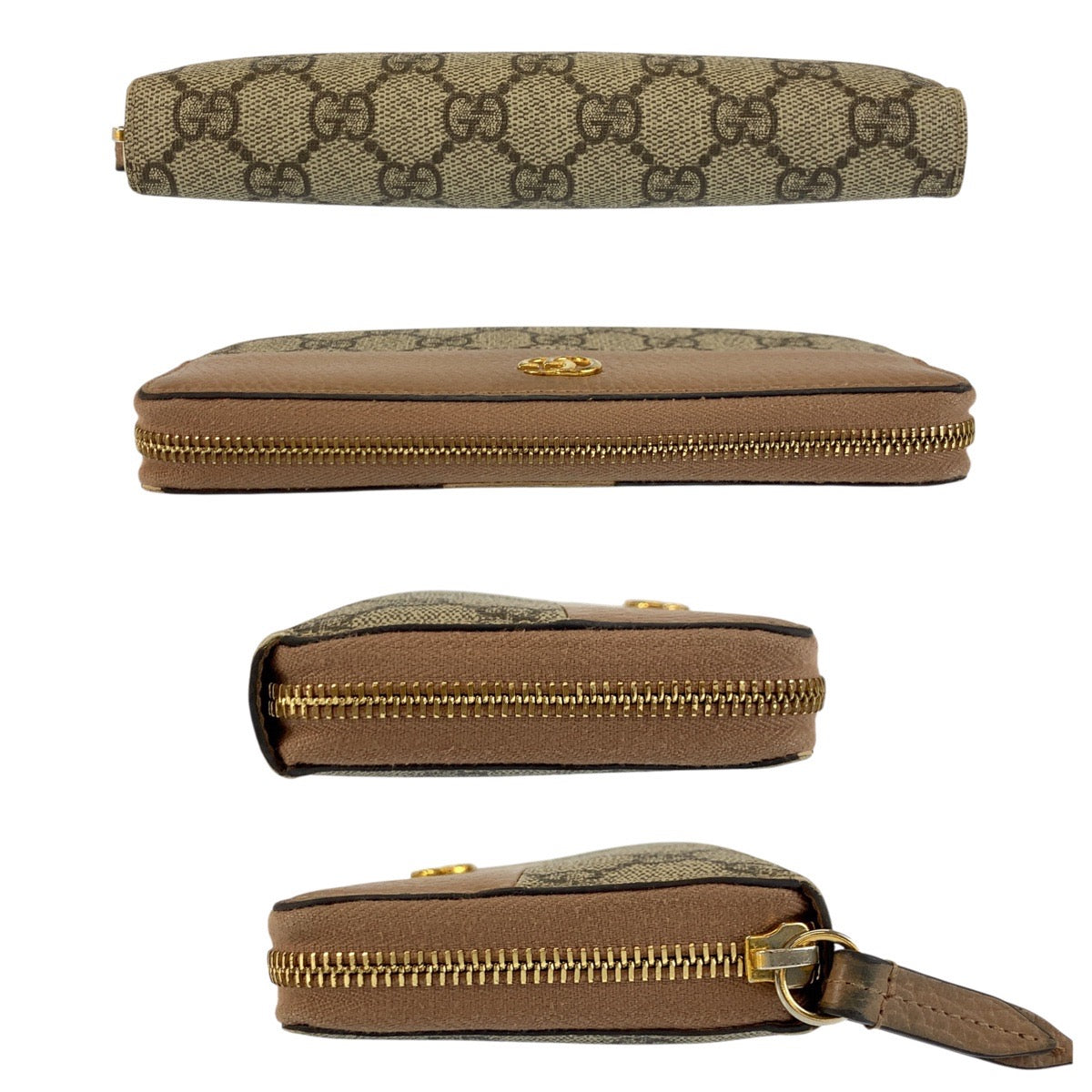 24514
GUCCI グッチ GGマーモント ベージュ ゴールド金具 GGスプリームキャンバス / レザー 456117 長財布 ロングウォレット レディース ABP20
