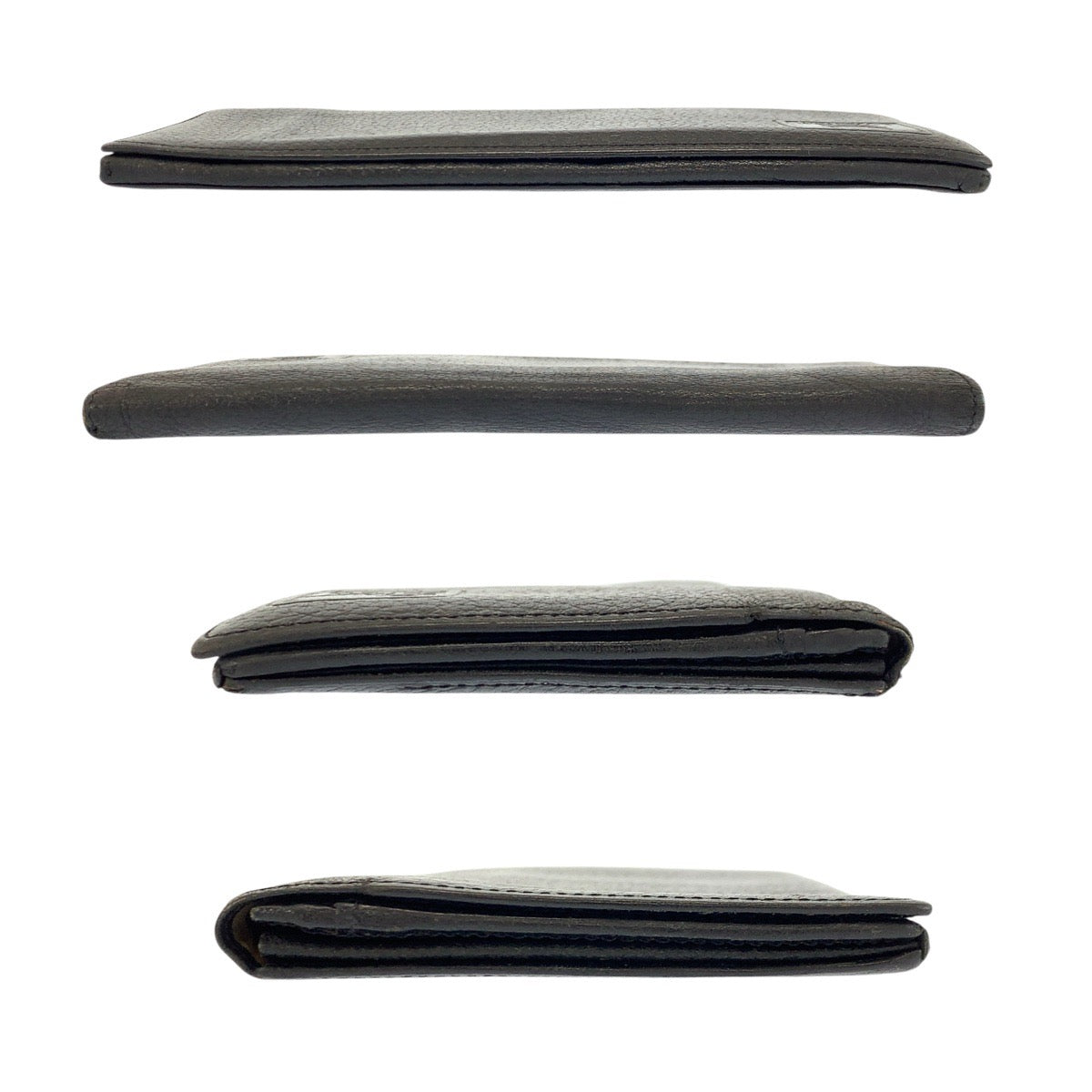 24573
Burberrys バーバリーズ ヴィンテージ 中チェック柄 ブラック 黒 レザー 長財布 ロングウォレット メンズ AB7