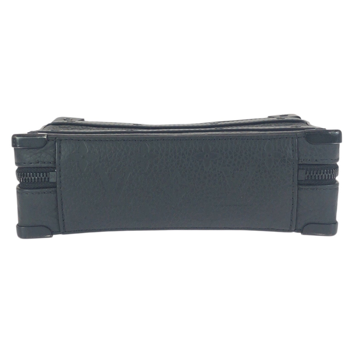 24632
LOUIS VUITTON Louis Vuitton Monogram Handle Soft Trunk Black Leather M59163 Shoulder Bag Handbag 2way Men's ABP