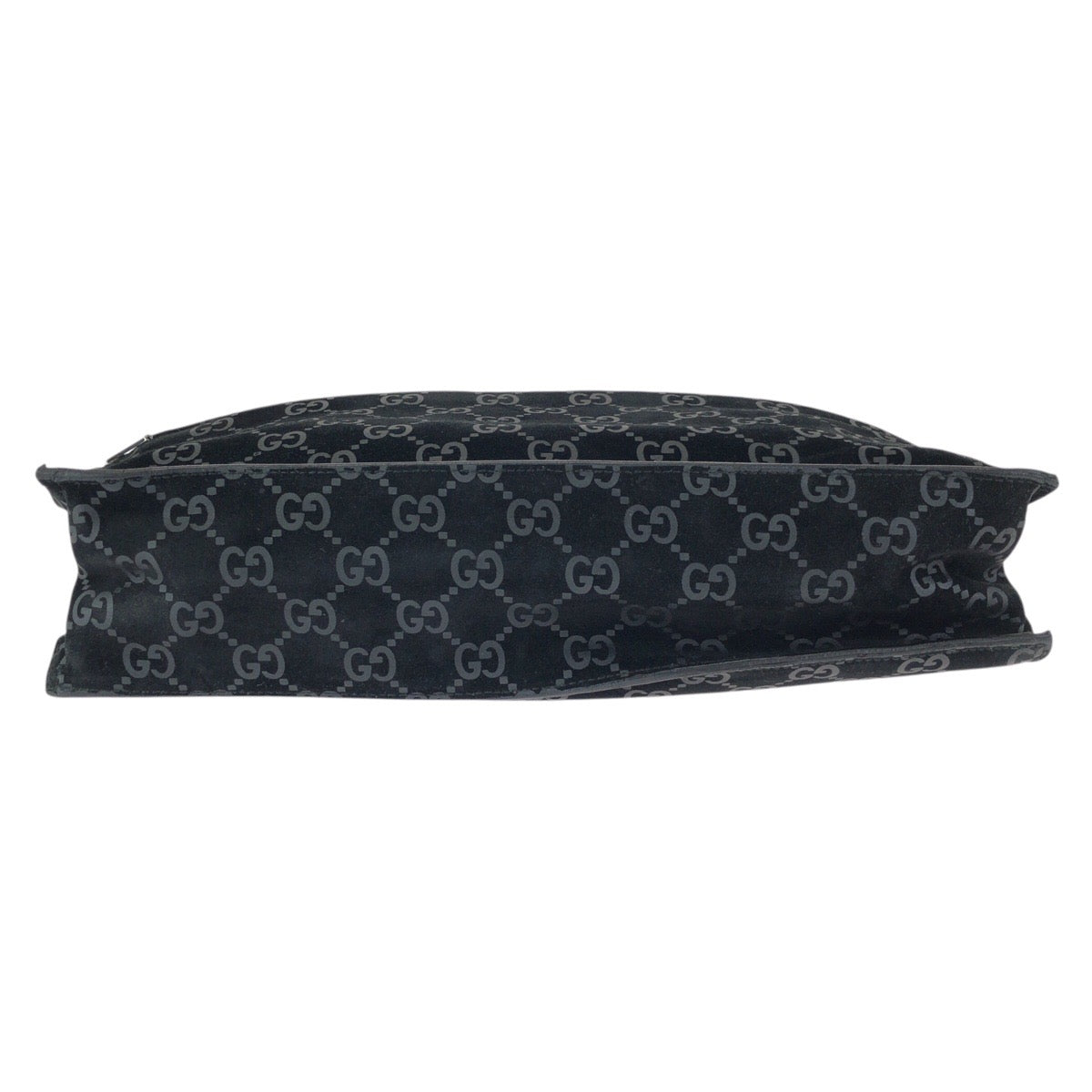 24747
GUCCI グッチ ヴィンテージ GG柄 ブラック 黒 シルバー金具 スウェード 002 1052 トートバッグ ショルダーバッグ レディース ABP28