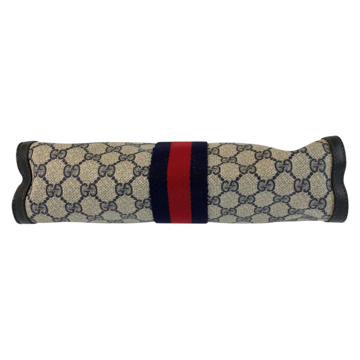 24766
GUCCI グッチ ヴィンテージ シェリーライン グレー ネイビー ゴールド金具 GGスプリームキャンバス / レザー 41 014 3087 30 クラッチバッグ セカンドバッグ レディース AB21