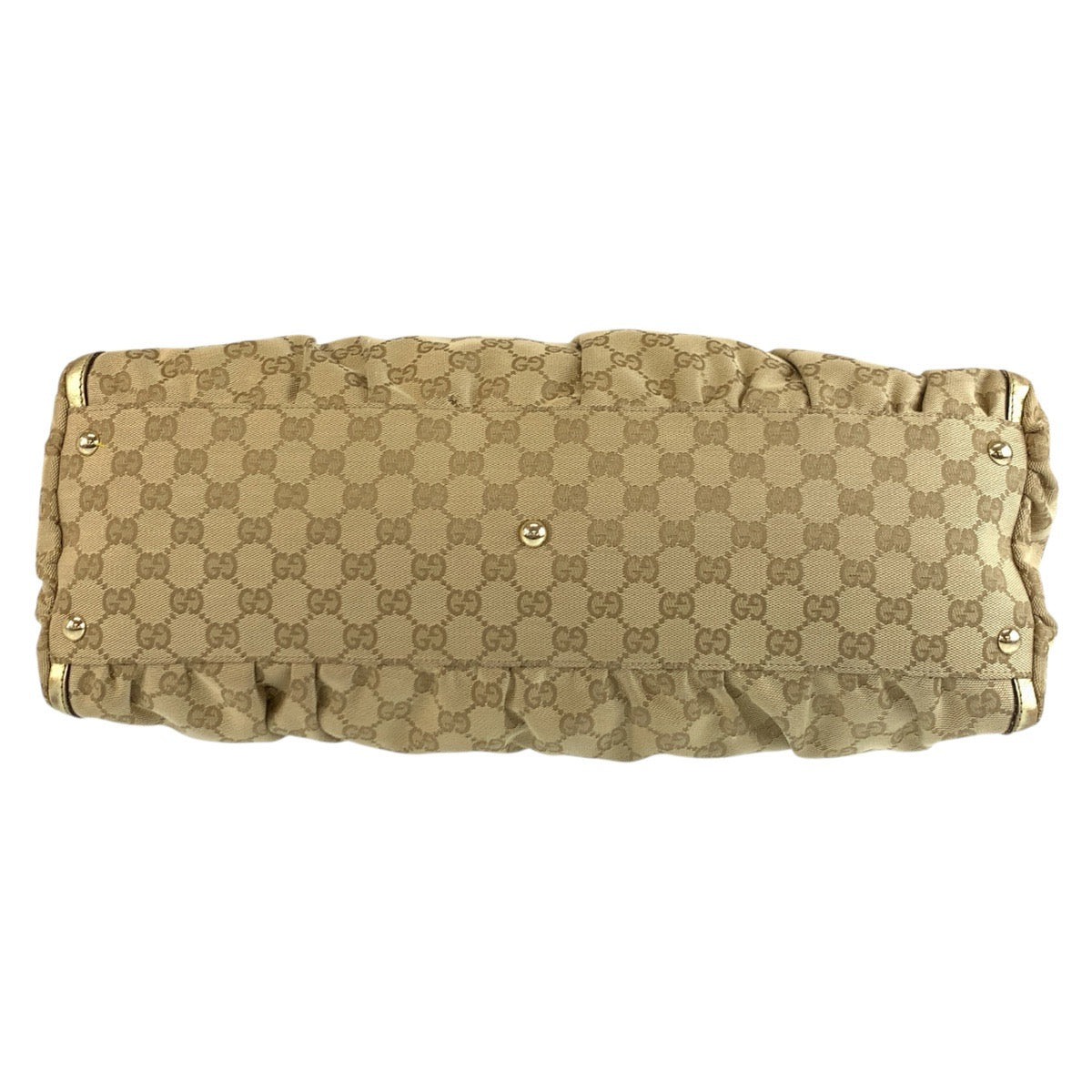 25092
GUCCI グッチ アビー ベージュ ゴールド金具 GGキャンバス 189835 トートバッグ ショルダーバッグ レディース AB34
