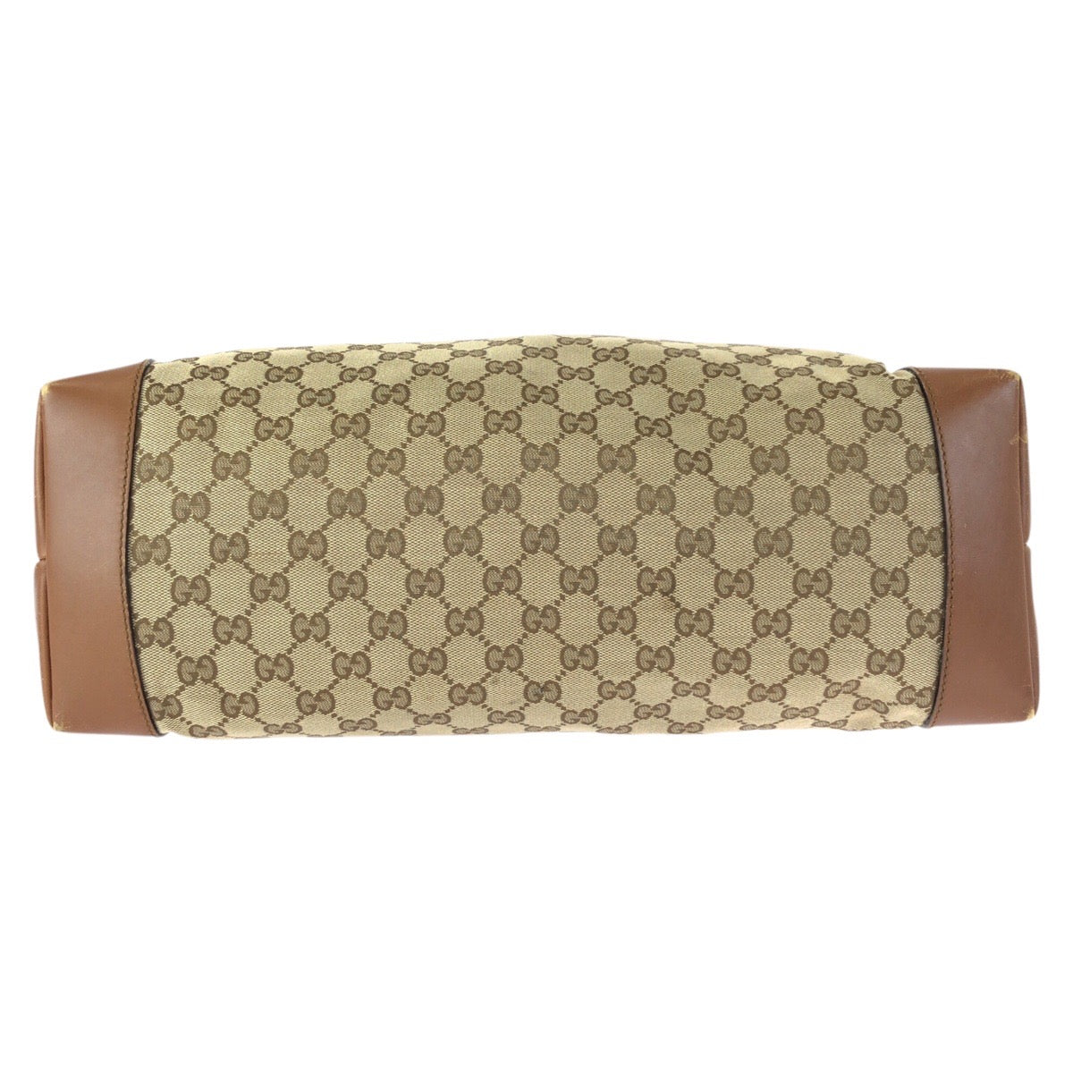 25104
GUCCI グッチ シェリーライン ベージュ ブラウン シルバー金具 GGキャンバス / レザー 308928 トートバッグ レディース B28