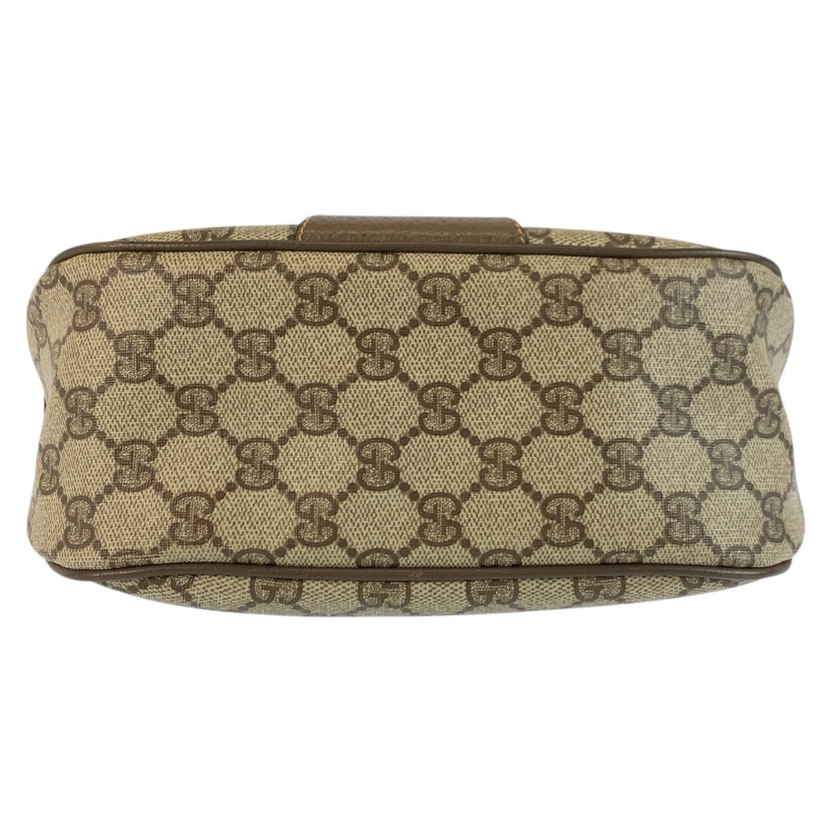 25160
GUCCI グッチ ヴィンテージ シェリーライン ベージュ ブラウン GGスプリームキャンバス 89 02 032 ショルダーバッグ ポシェット レディース AB30