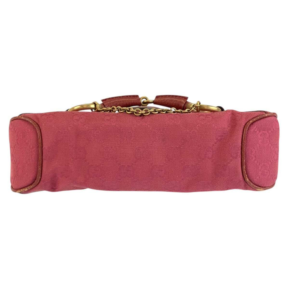 25205
GUCCI グッチ ホースビット ピンク ゴールド金具 GGキャンバス / レザー 120984 ハンドバッグ ショルダーバッグ レディース AB56