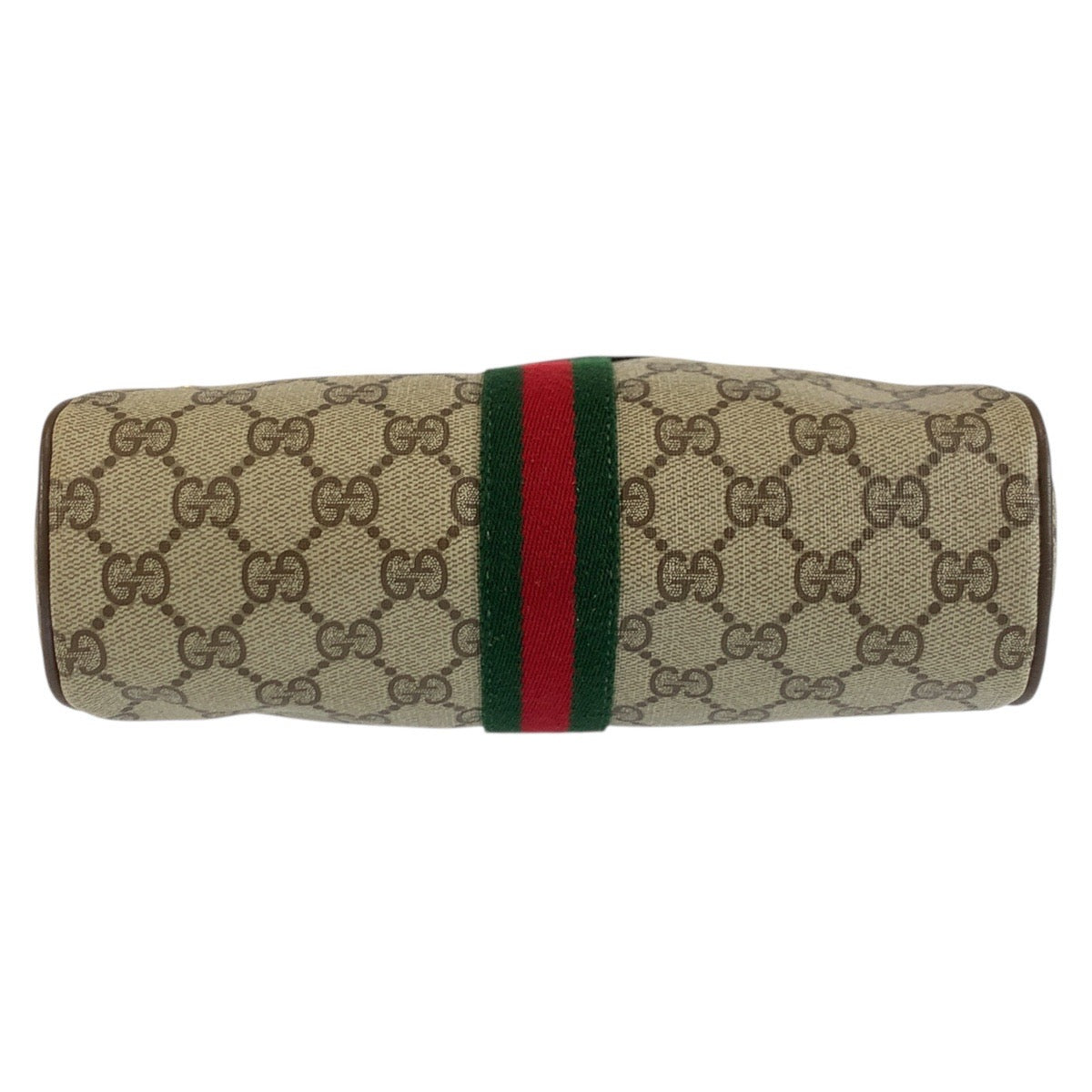 25218
GUCCI グッチ ヴィンテージ シェリーライン ベージュ ブラウン ゴールド金具 GGスプリームキャンバス / レザー 98 02 004 ショルダーバッグ ポシェット レディース ABP35