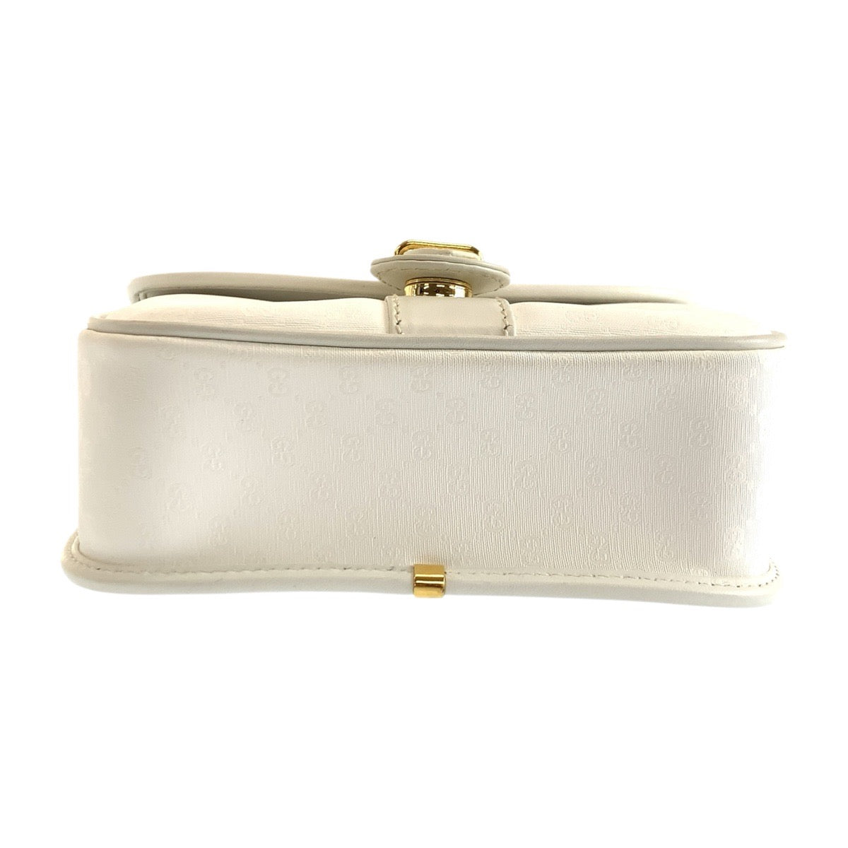 25328
GUCCI グッチ インターロッキング マイクロGG ホワイト ゴールド金具 GGスプリームキャンバス / レザー 007 23 0125 ショルダーバッグ ポシェット レディース AB30