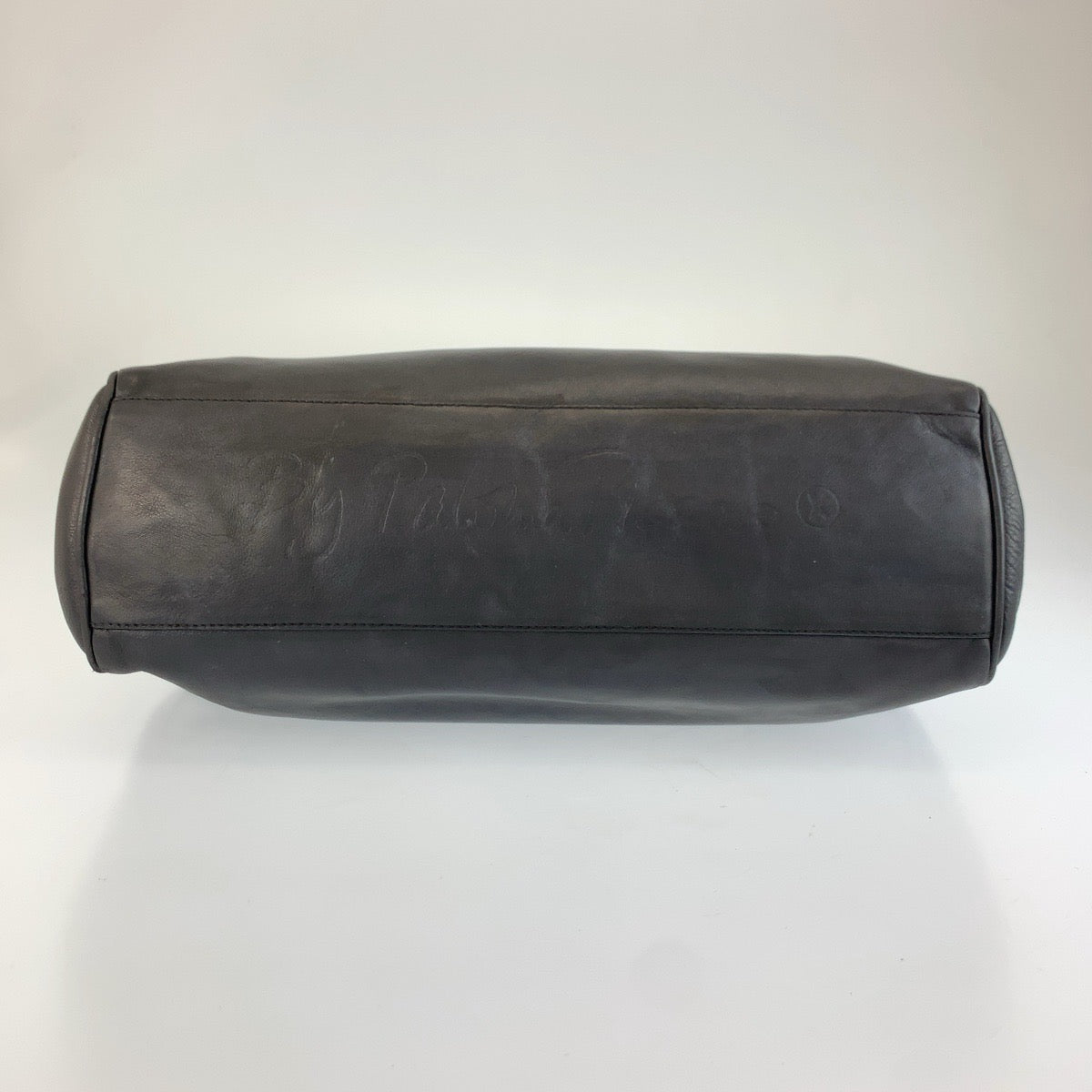 25446
Paloma Picasso パロマピカソ ブラック 黒 ゴールド金具 レザー ショルダーバッグ トートバッグ レディース AB8