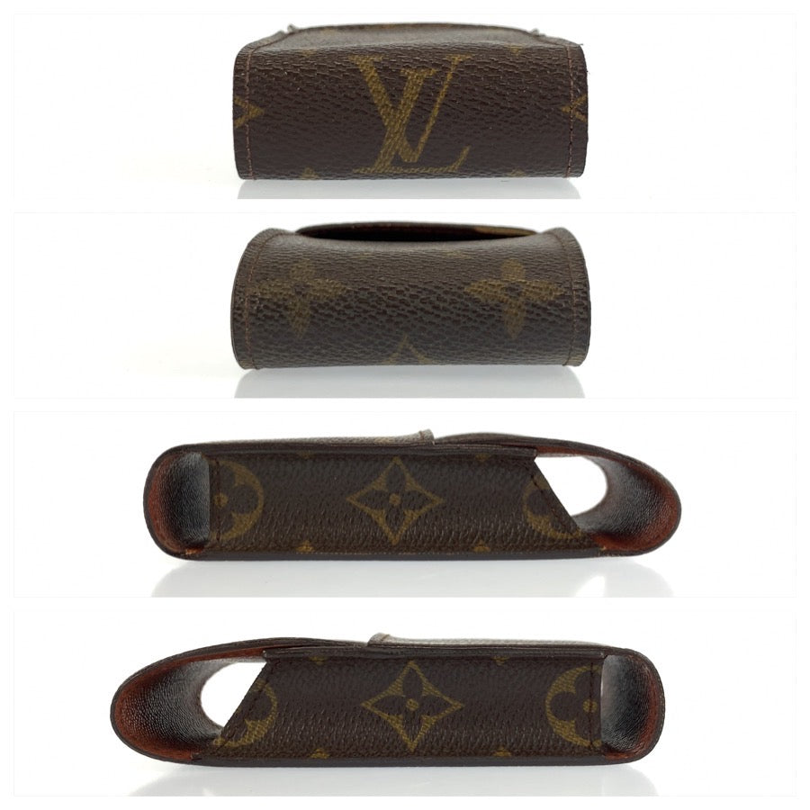 25480
LOUIS VUITTON ルイヴィトン モノグラム エテュイ シガレット ブラウン PVC M63024 シガレットケース タバコケース 男女兼用 メンズ AB7
