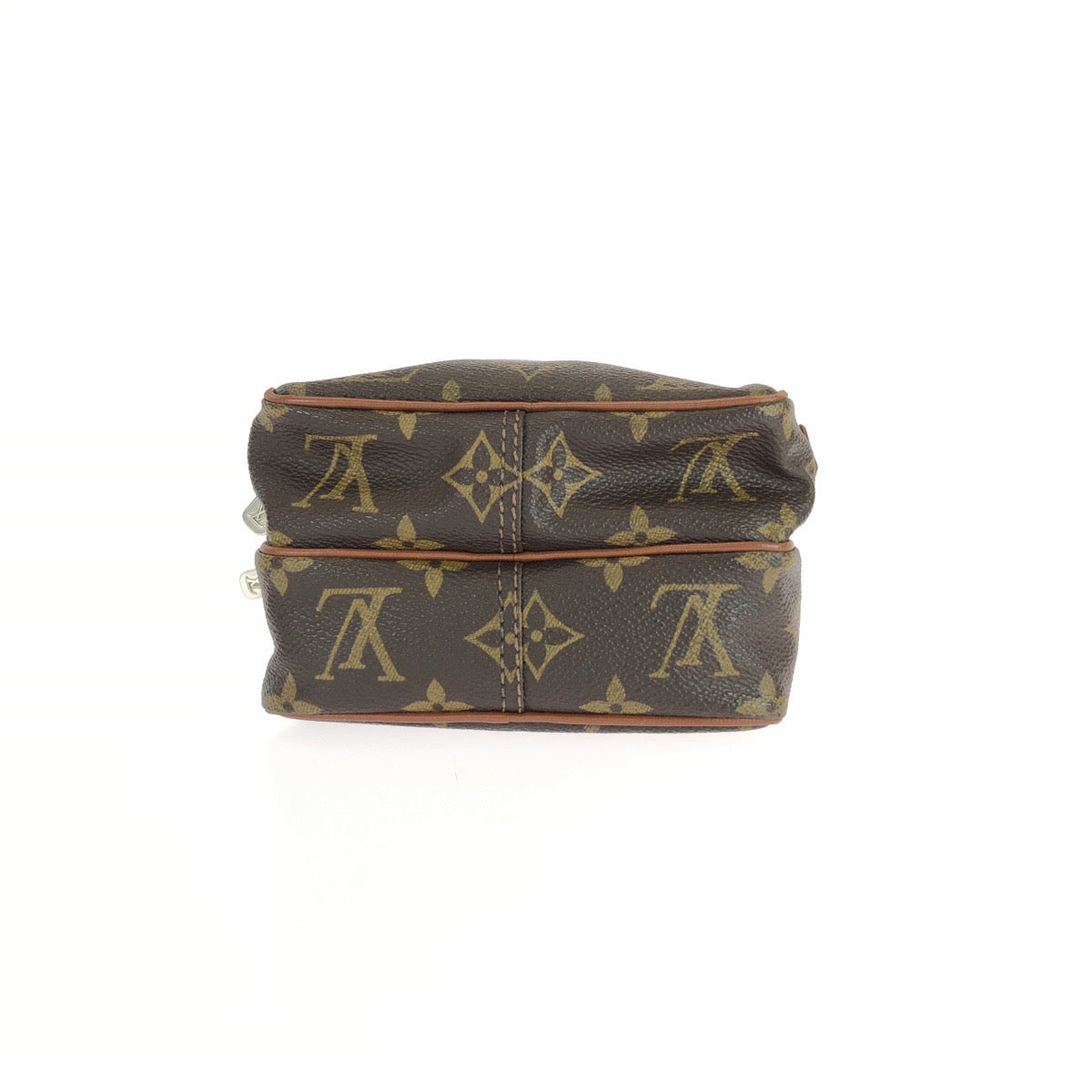 25533
LOUIS VUITTON ルイヴィトン モノグラム ミニ アマゾン ブラウン シルバー金具 PVC M45238 ショルダーバッグ ポシェット レディース AB28