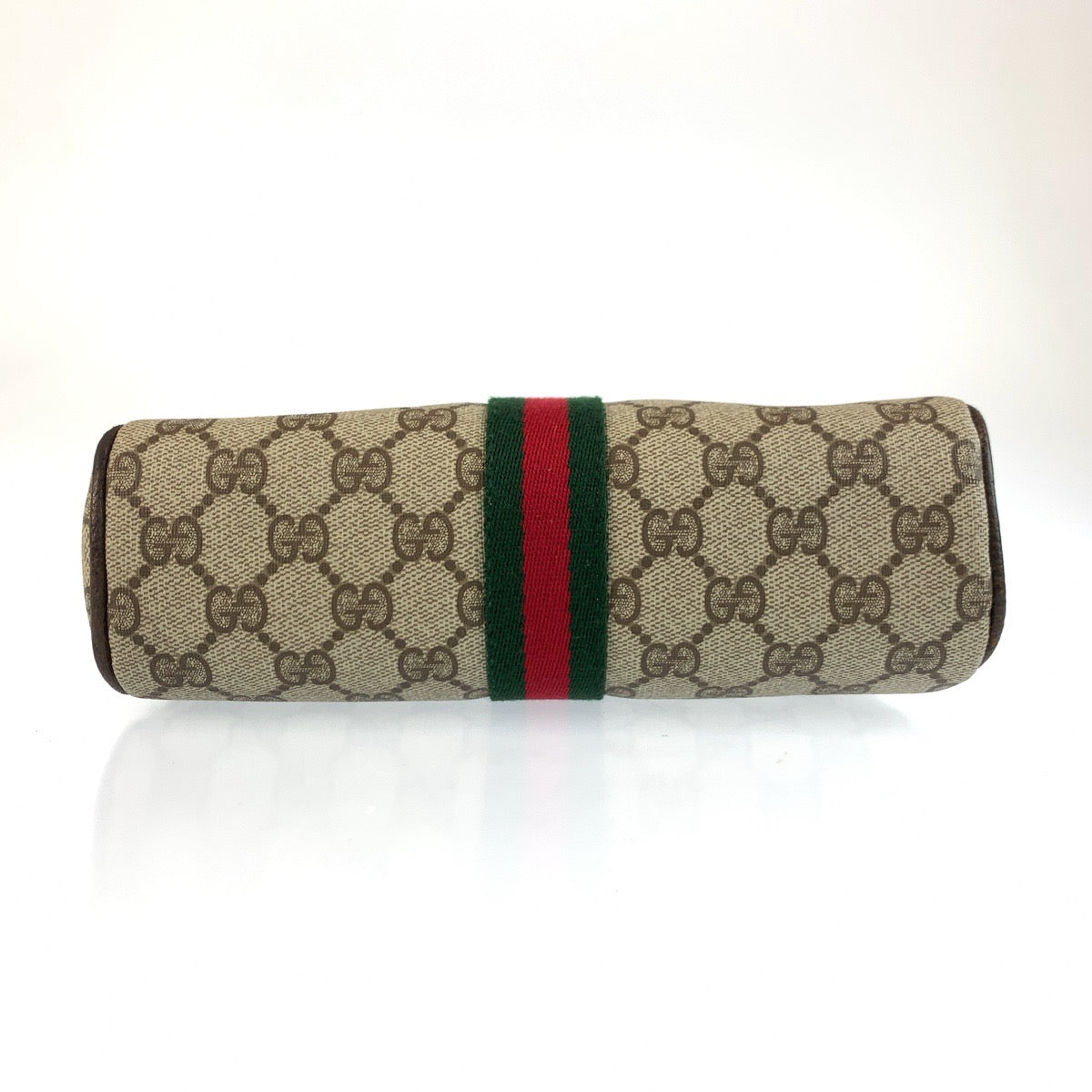 25538
GUCCI グッチ ヴィンテージ シェリーライン ブラウン ベージュ ゴールド金具 GGスプリームキャンバス 010 378 ショルダーバッグ ポシェット レディース ABP37