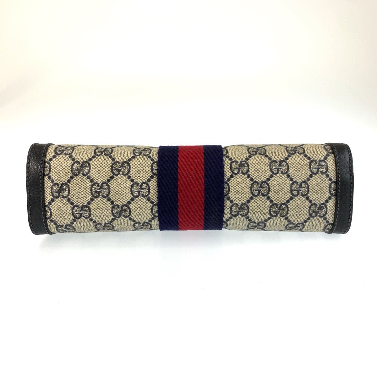 25631
GUCCI グッチ ヴィンテージ シェリーライン グレー ネイビー GGスプリームキャンバス / レザー 41 014 3087 25 クラッチバッグ セカンドバッグ 男女兼用 レディース AB24