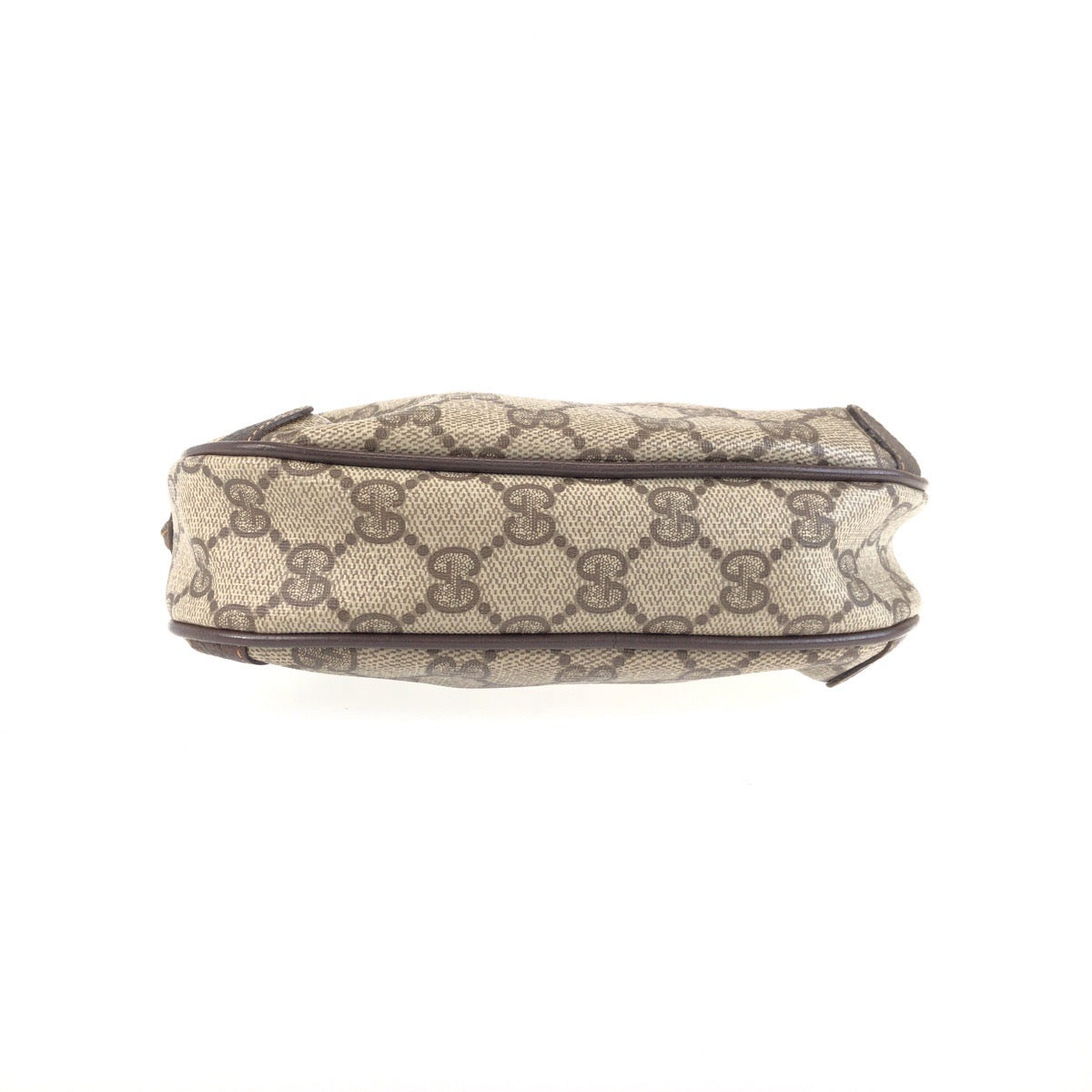 25720
GUCCI グッチ ヴィンテージ シェリーライン ベージュ ブラウン ゴールド金具 GGスプリームキャンバス / レザー 89 02 066 ショルダーバッグ ポシェット レディース ABP30