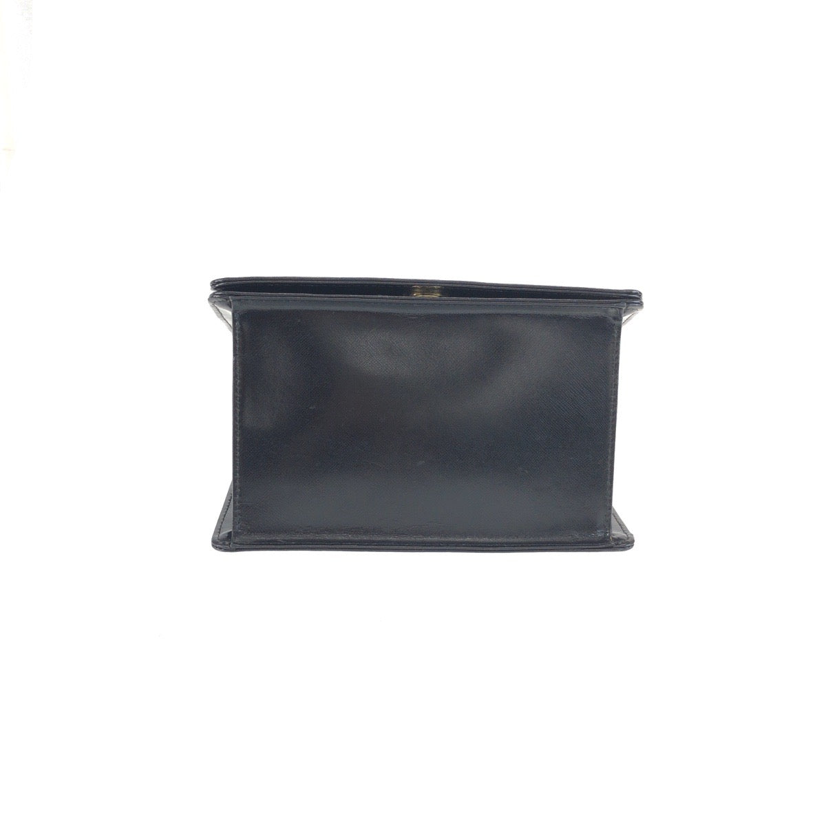 25854
VERSACE ヴェルサーチ サンバースト ブラック 黒 ゴールド金具 レザー ハンドバッグ レディース ABP