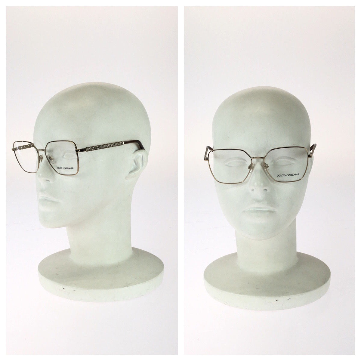 26134
DOLCE&GABBANA ドルチェアンドガッバーナ サイズ54□15 ゴールド ライトゴールド ブラウン メタル / プラスチック DG1351 1365 メガネ レディース S13
