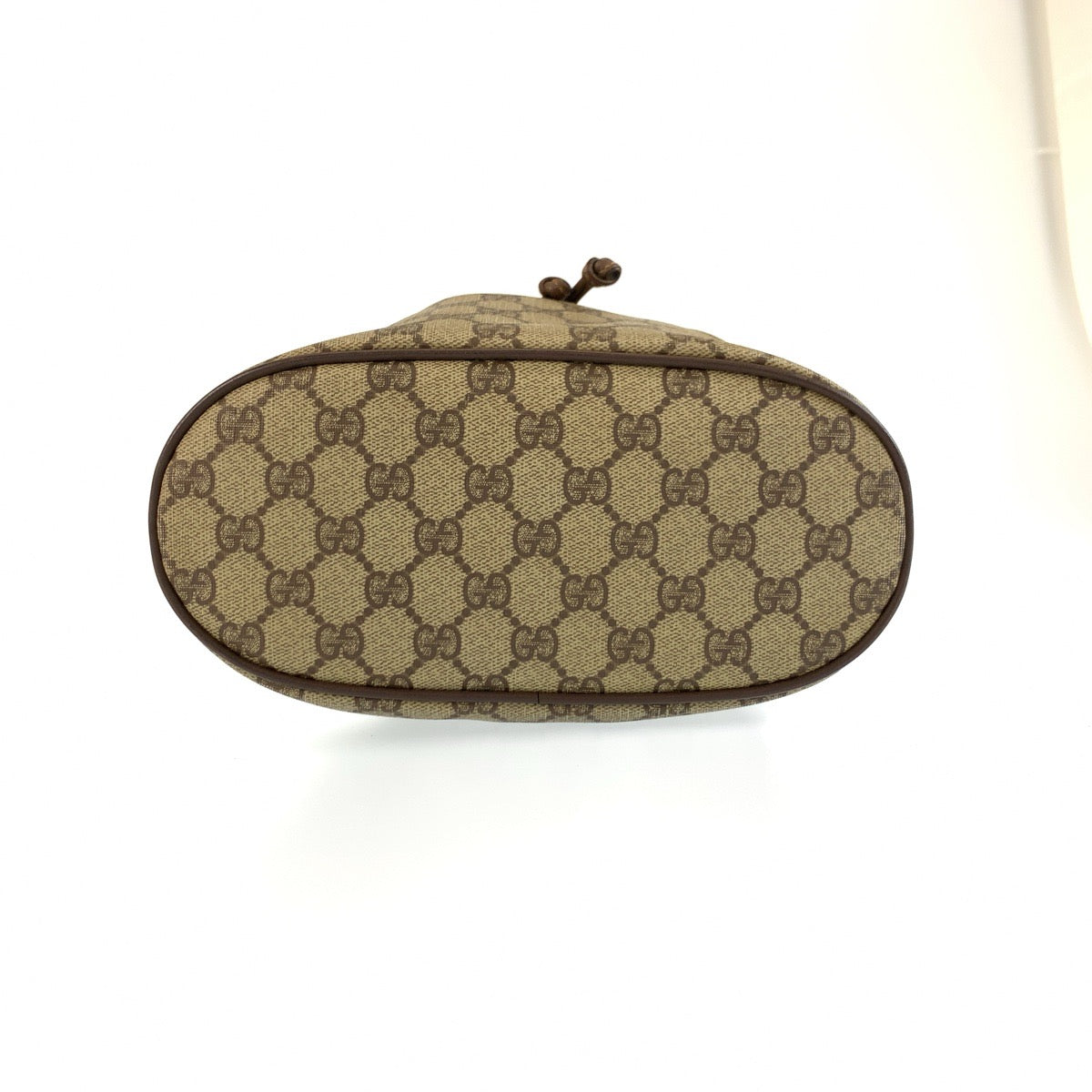 26257
GUCCI グッチ ヴィンテージ ベージュ ブラウン ゴールド金具 GGスプリームキャンバス / レザー 001 115 6179 ショルダーバッグ レディース ABP35