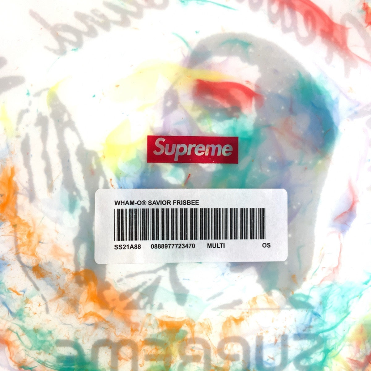 26353
Supreme シュプリーム Wham-O Savior Frisbee 直径27cm マルチカラー プラスチック フリスビー メンズ S