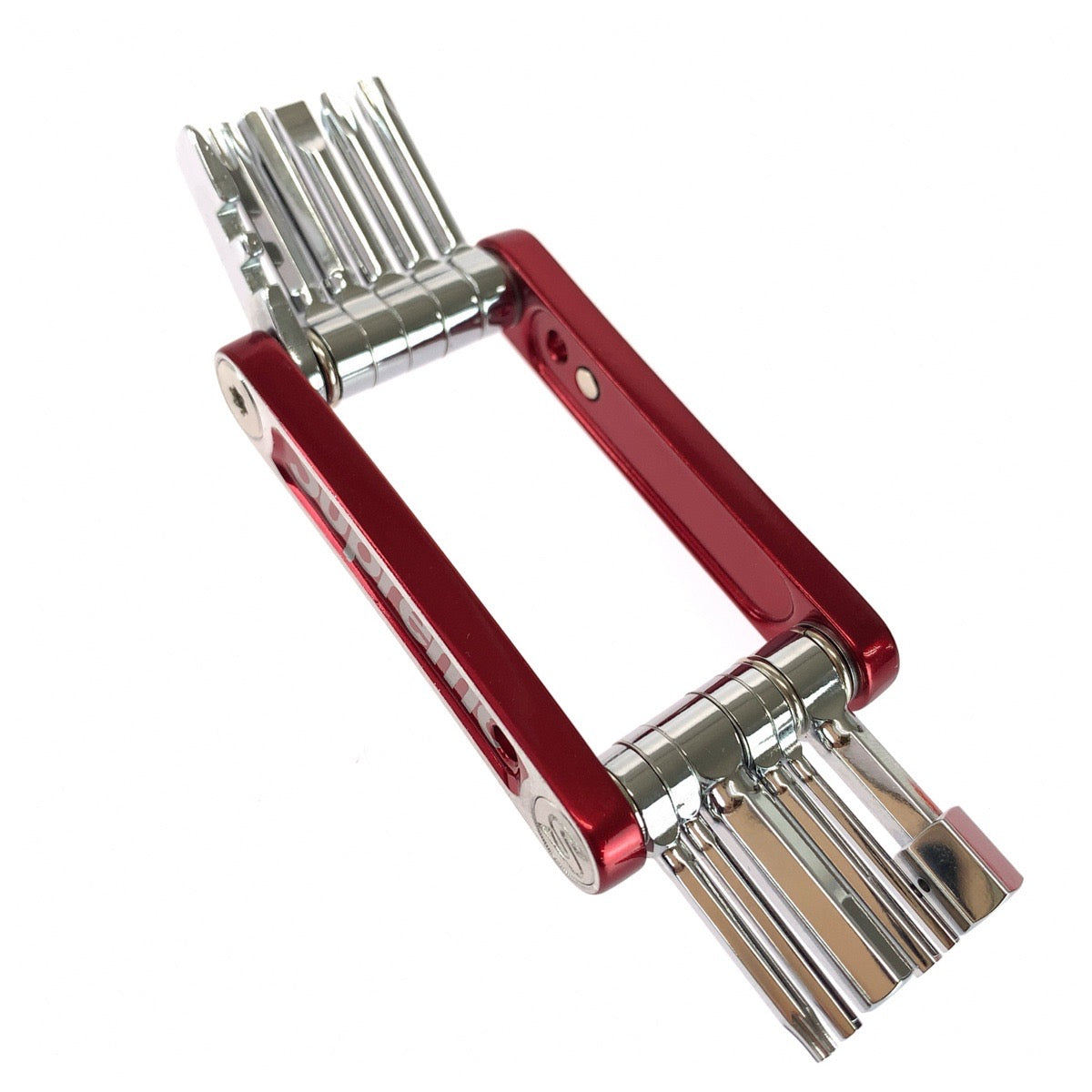 26398
Supreme シュプリーム Supreme×Silca Bike Tool レッド ホワイト シルバー金具 スチール その他工具 メンズ S