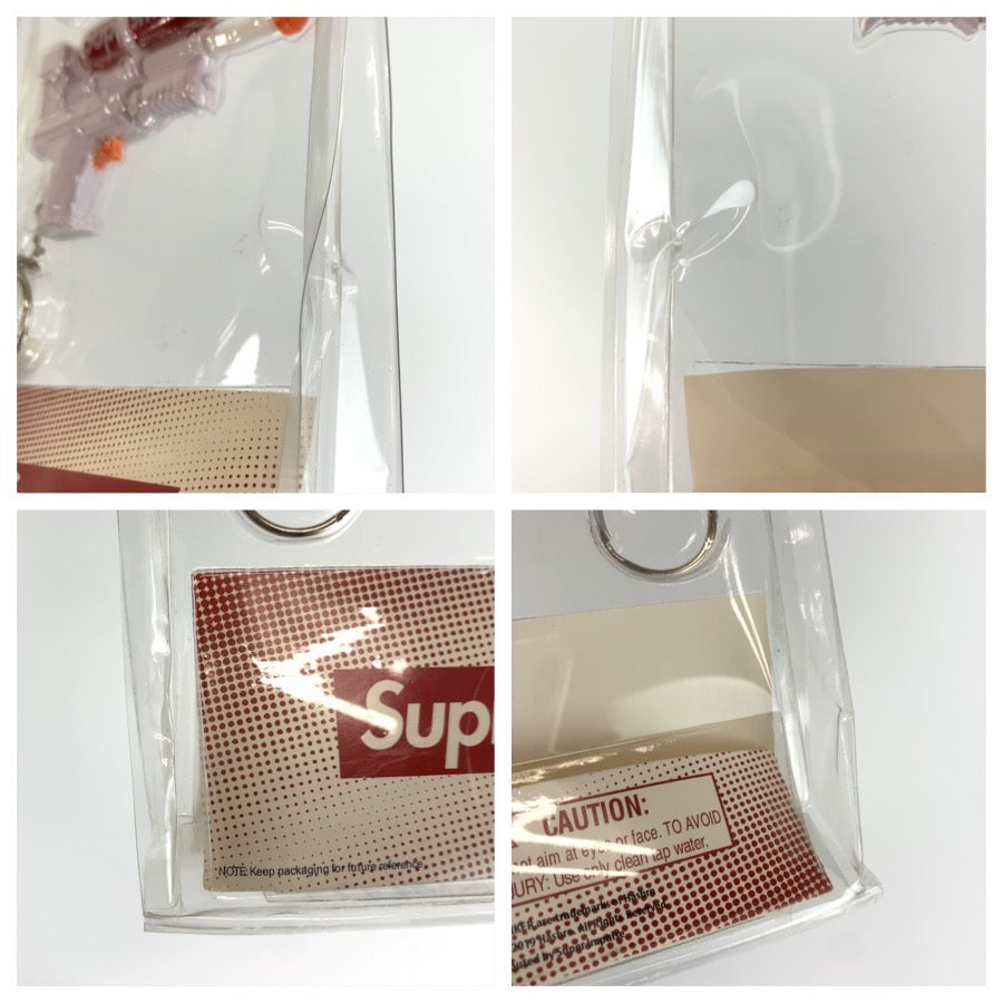 26432
Supreme シュプリーム SUPER SOAKER 50 WATER BLASTER KEYCHAIN ホワイト レッド プラスチック キーホルダー キーチェーン メンズ SA