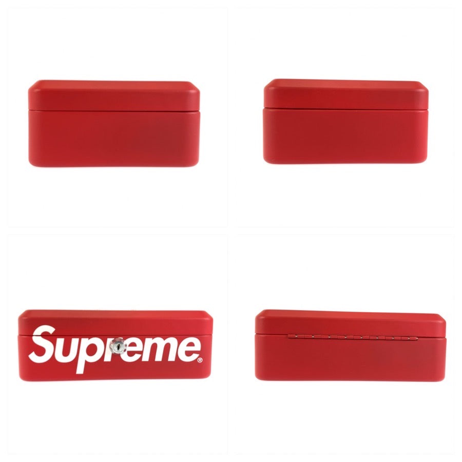 26435
Supreme シュプリーム Lock Box レッド ホワイト スチール 金庫 工具入れ 小物入れ メンズ ABP