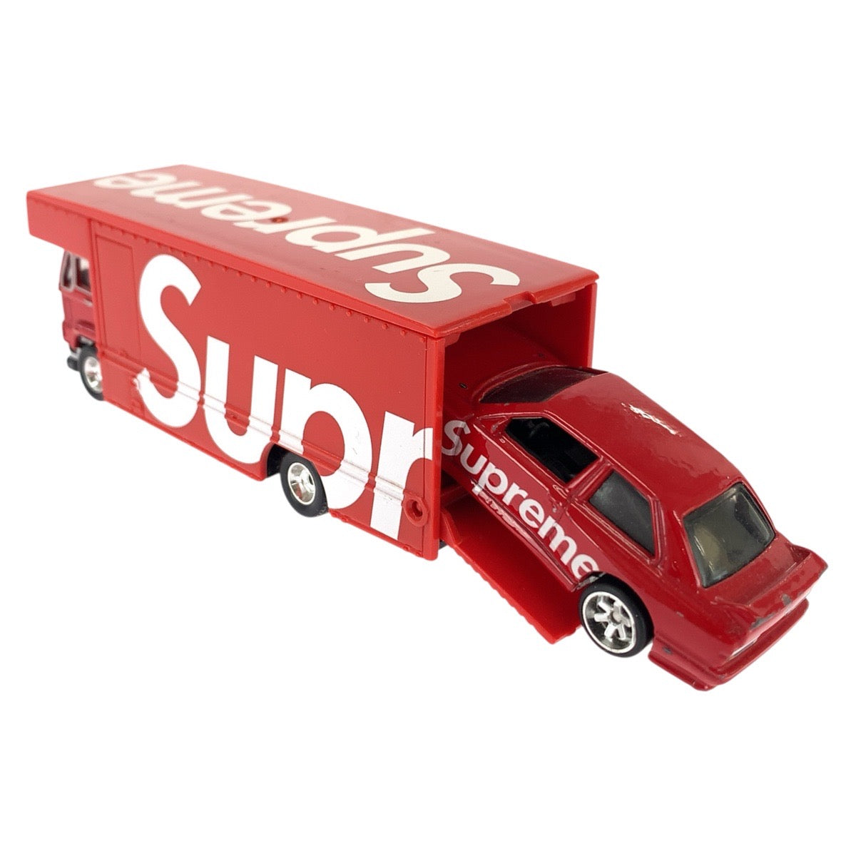 26440
Supreme シュプリーム カーカルチャー チームトランスポート Supreme x Hot Wheels Fleet Flyer + 1992 BMW M3 Supreme専用の特別限定モデル レッド ホワイト / 亜鉛合金 おもちゃ・玩具 キッズ AB
