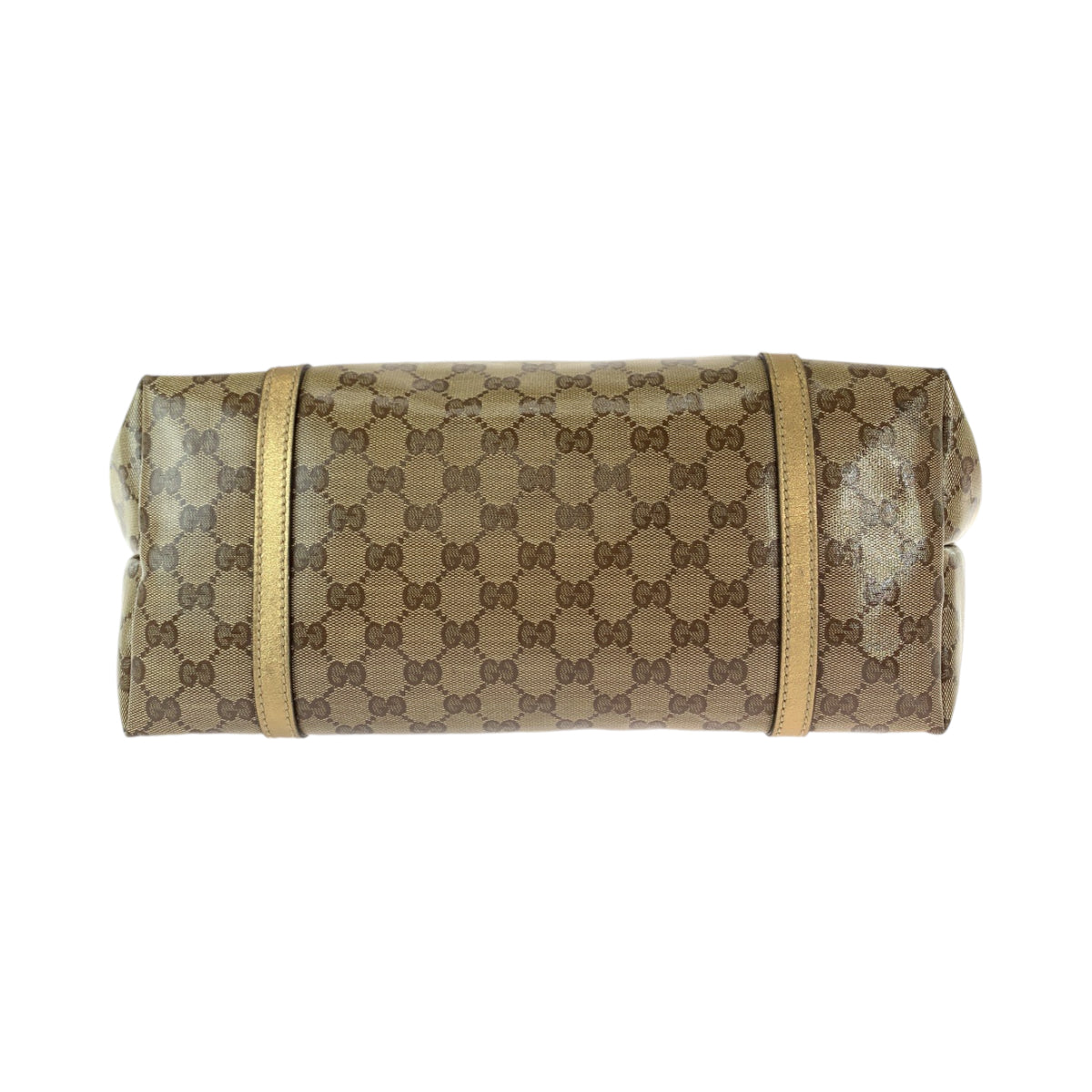26468
GUCCI グッチ GGクリスタル ベージュ ゴールド PVC 197953 トートバッグ ショルダーバッグ レディース ABP43