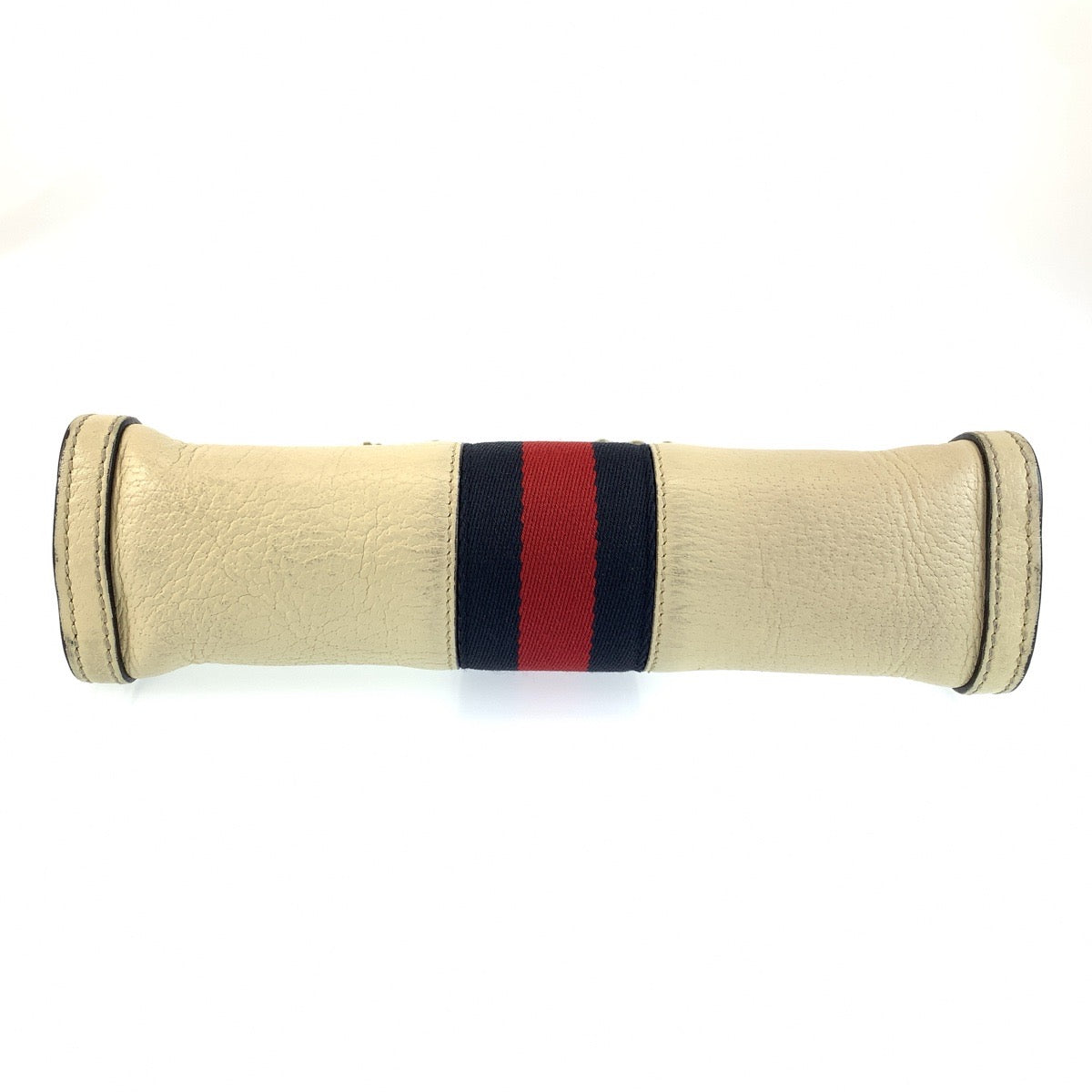 26520
GUCCI グッチ シェリーライン オフィディア ホワイト アイボリー ゴールド金具 レザー 503877 ショルダーバッグ ポシェット レディース ABP51