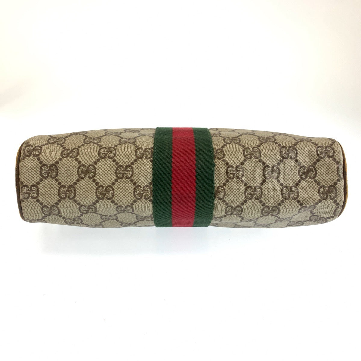 26529
GUCCI グッチ ヴィンテージ シェリーライン ベージュ ブラウン ゴールド金具 GGスプリームキャンバス / レザー 6 4071 ショルダーバッグ ポシェット レディース B30