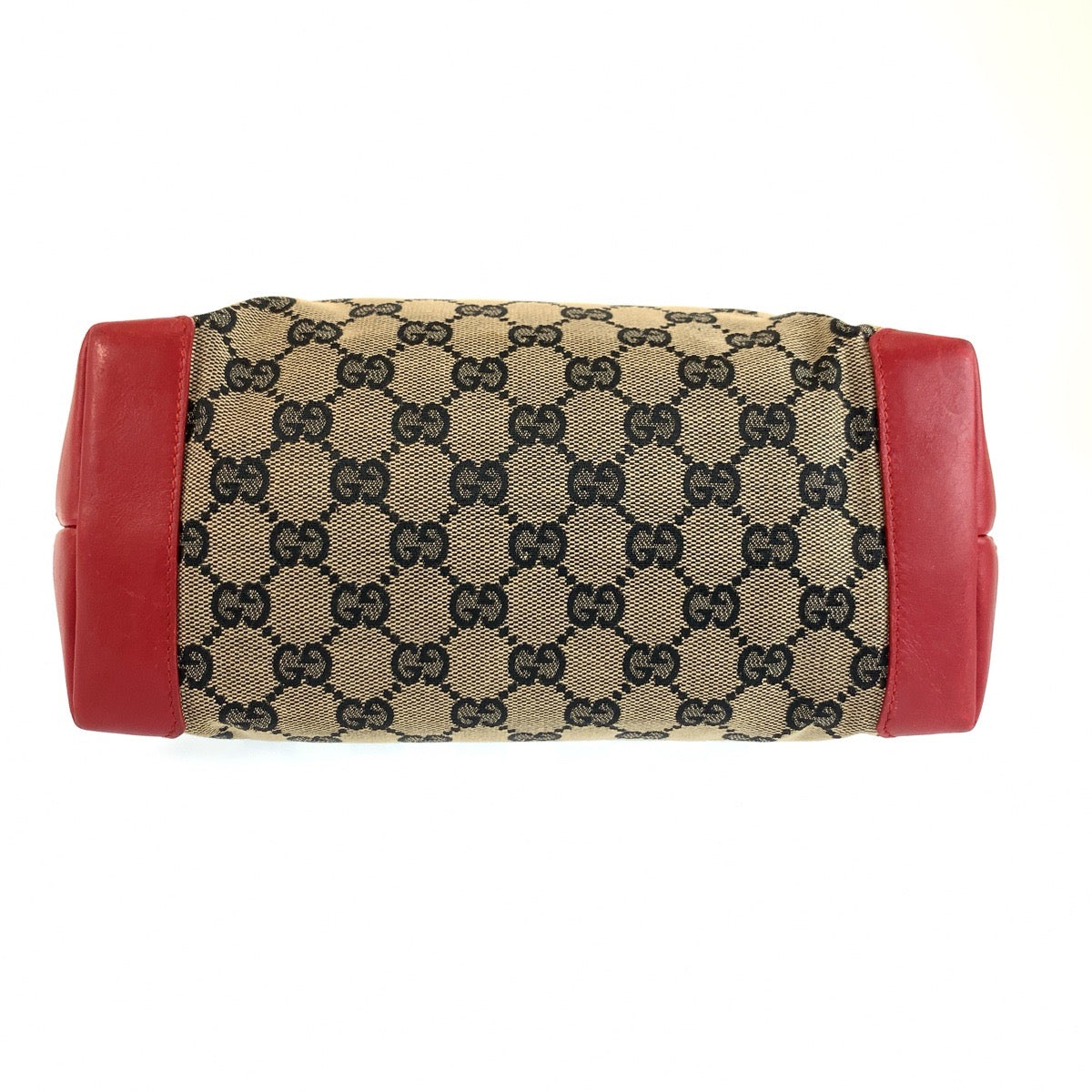 26590
GUCCI グッチ レッド ベージュ GGキャンバス / レザー 019 0402 トートバッグ ショルダーバッグ レディース ABP36